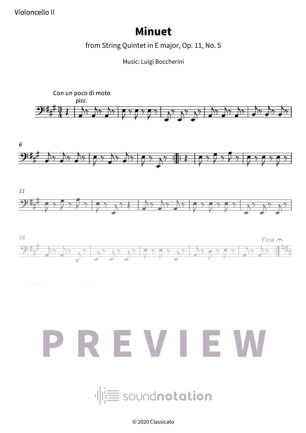 Minuet - Preview Page 1