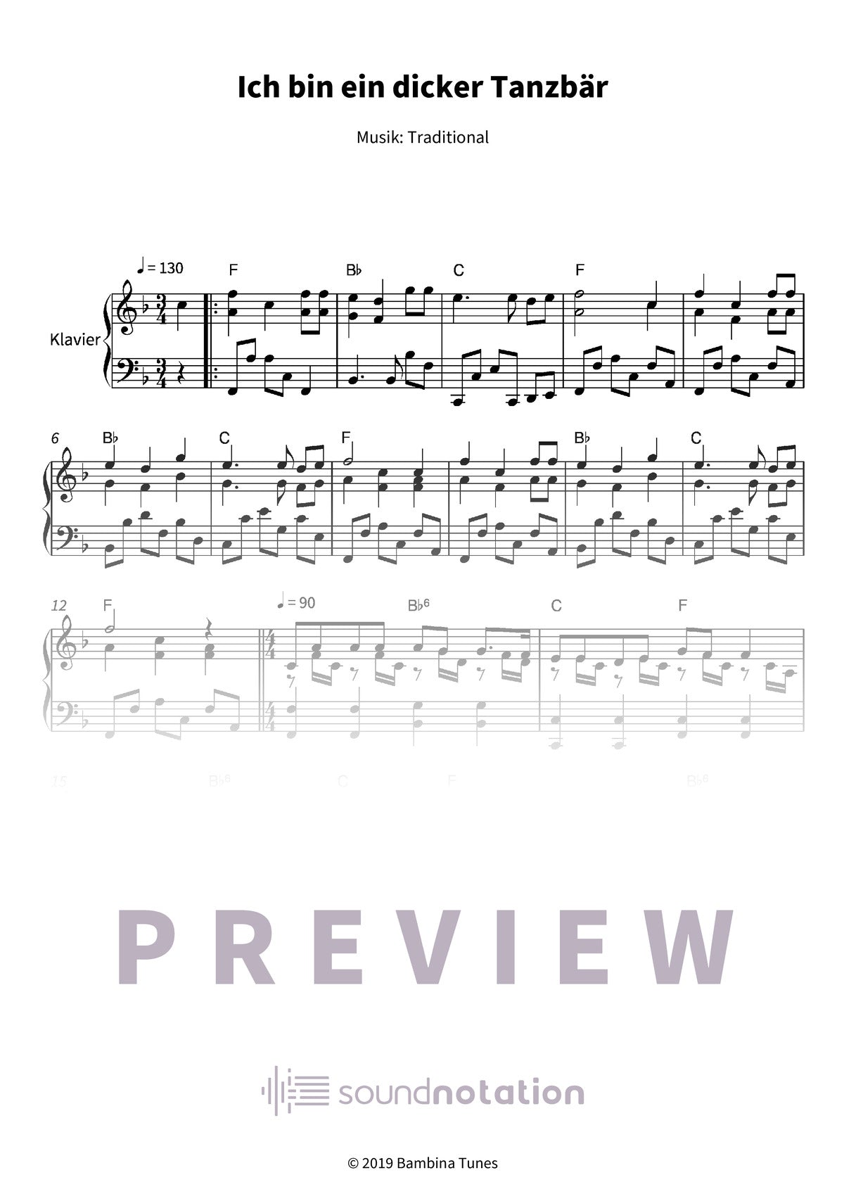 Ich bin ein dicker Tanzbär - Preview Page 1
