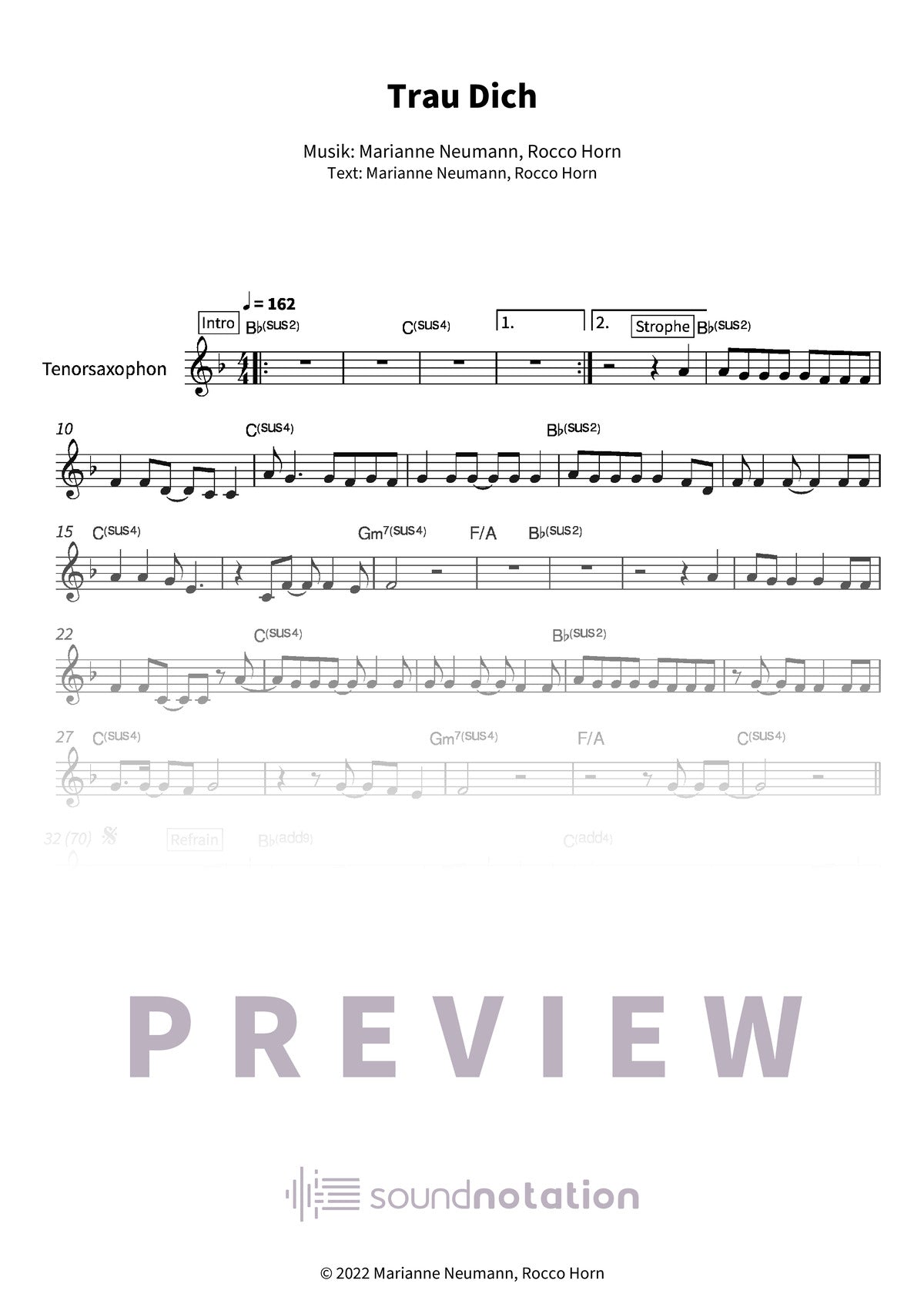 Trau Dich - Preview Page 1