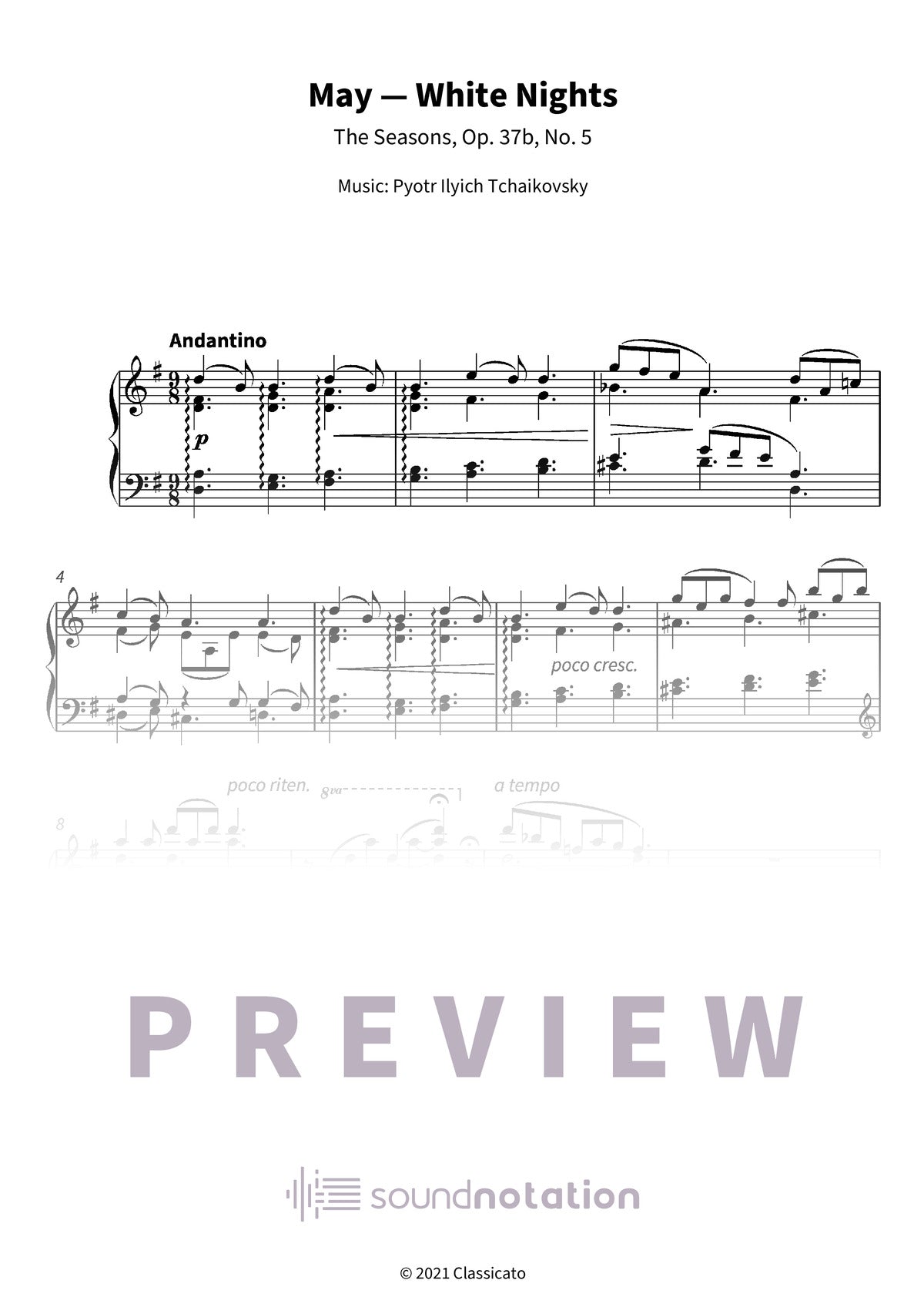 May — White Nights - Preview Page 1