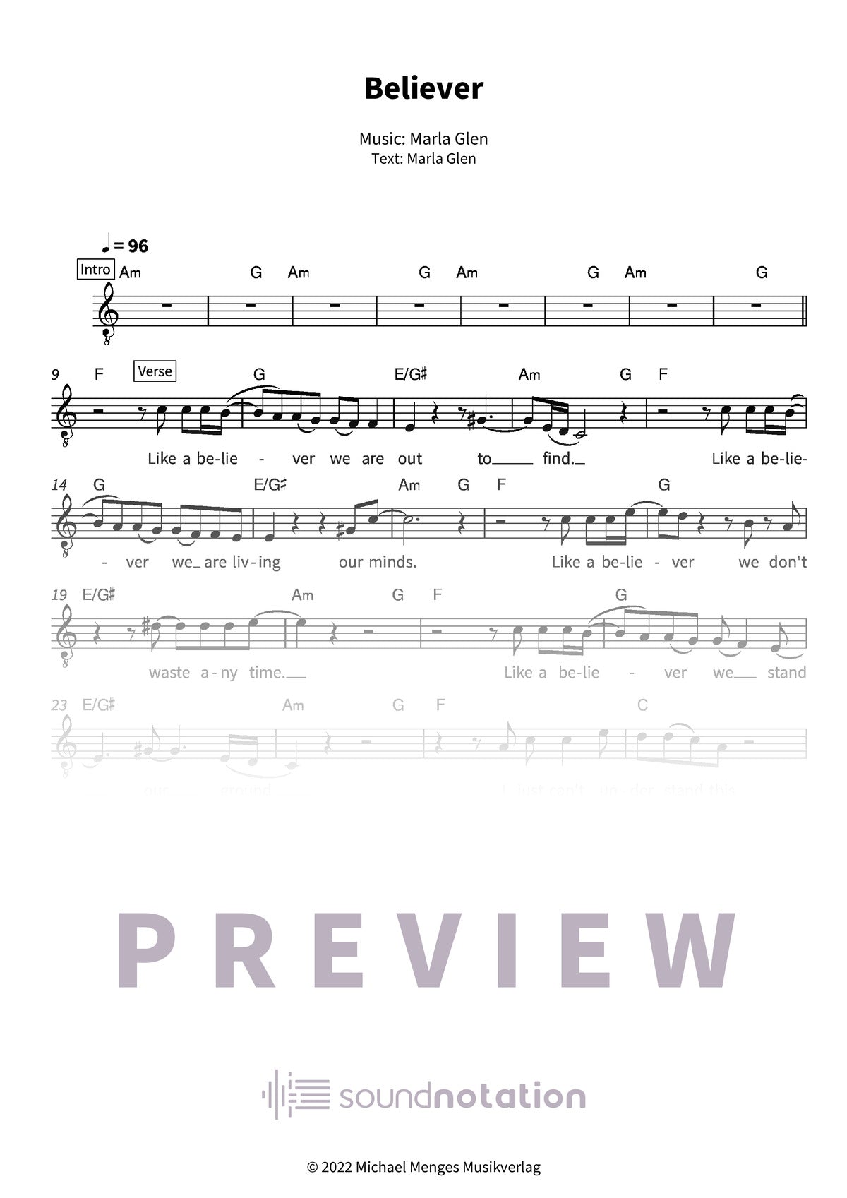 Believer - Preview Page 1