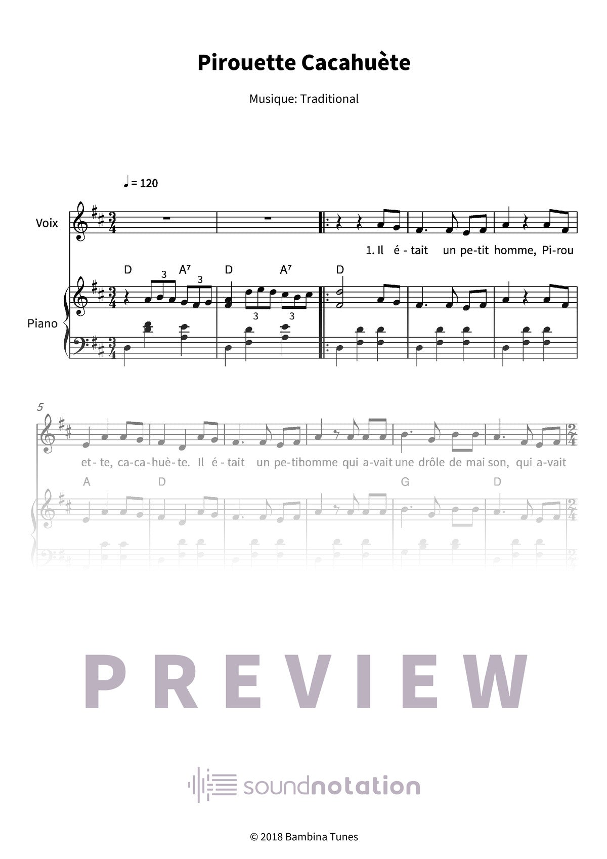 Pirouette Cacahuète - Preview Page 1