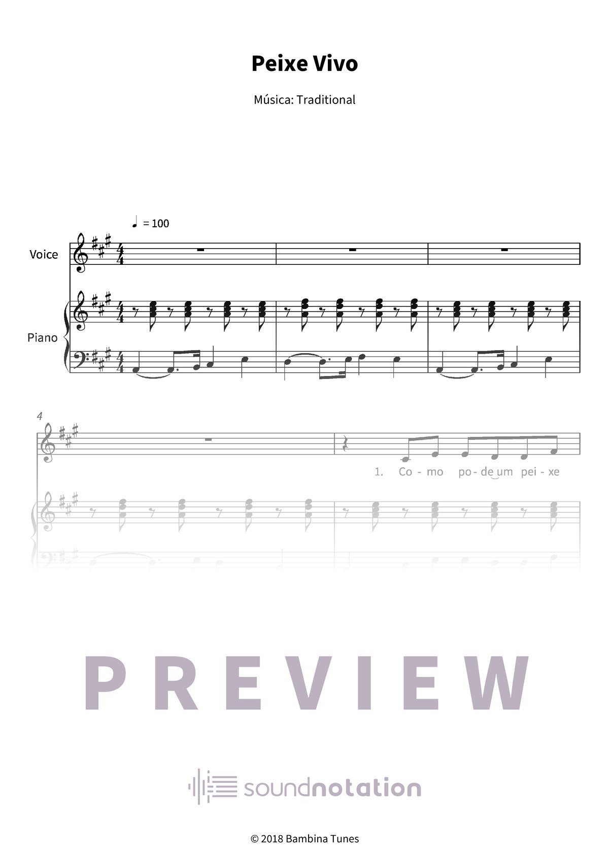 Peixe Vivo - Preview Page 1