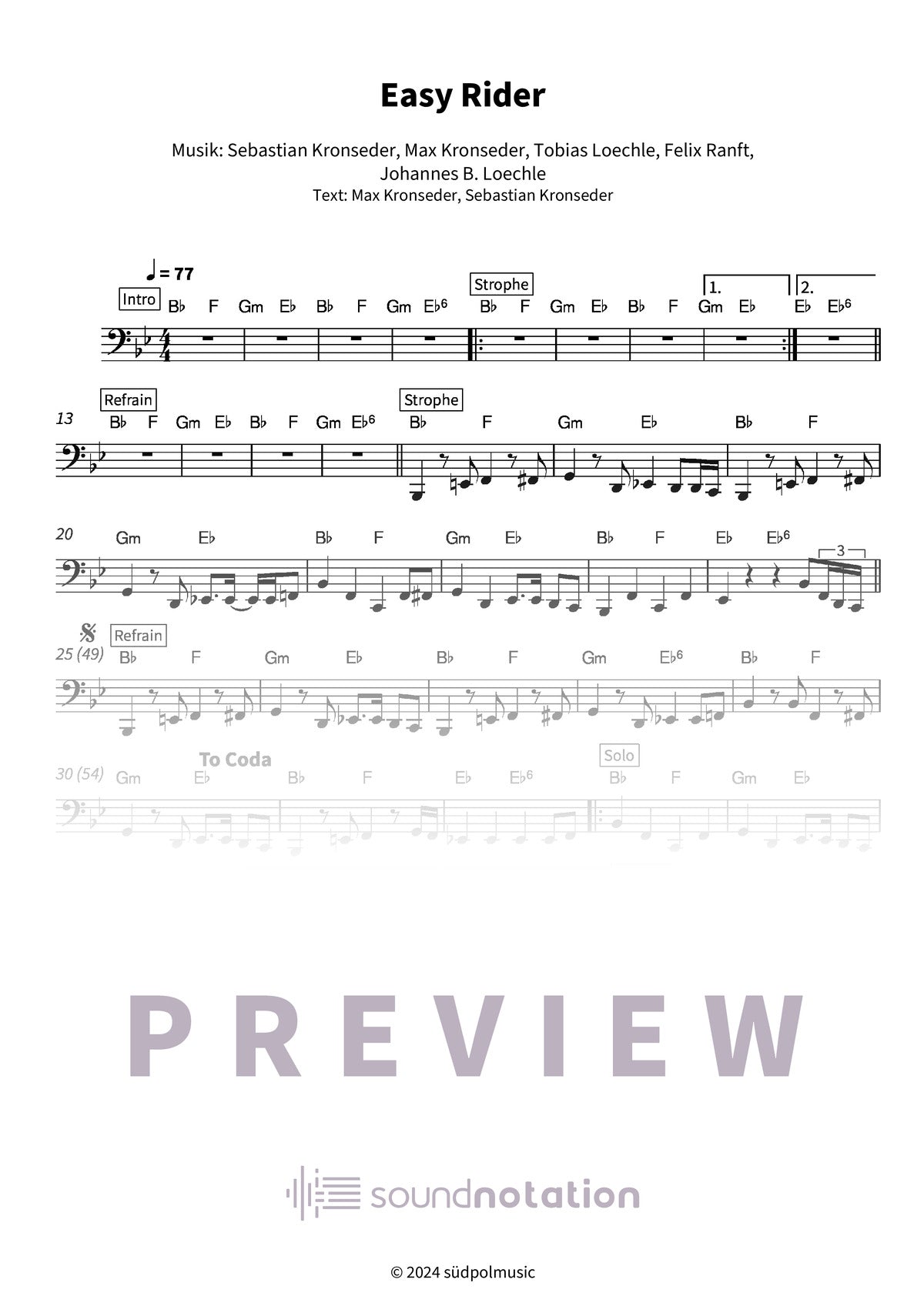 Easy Rider - Preview Page 1