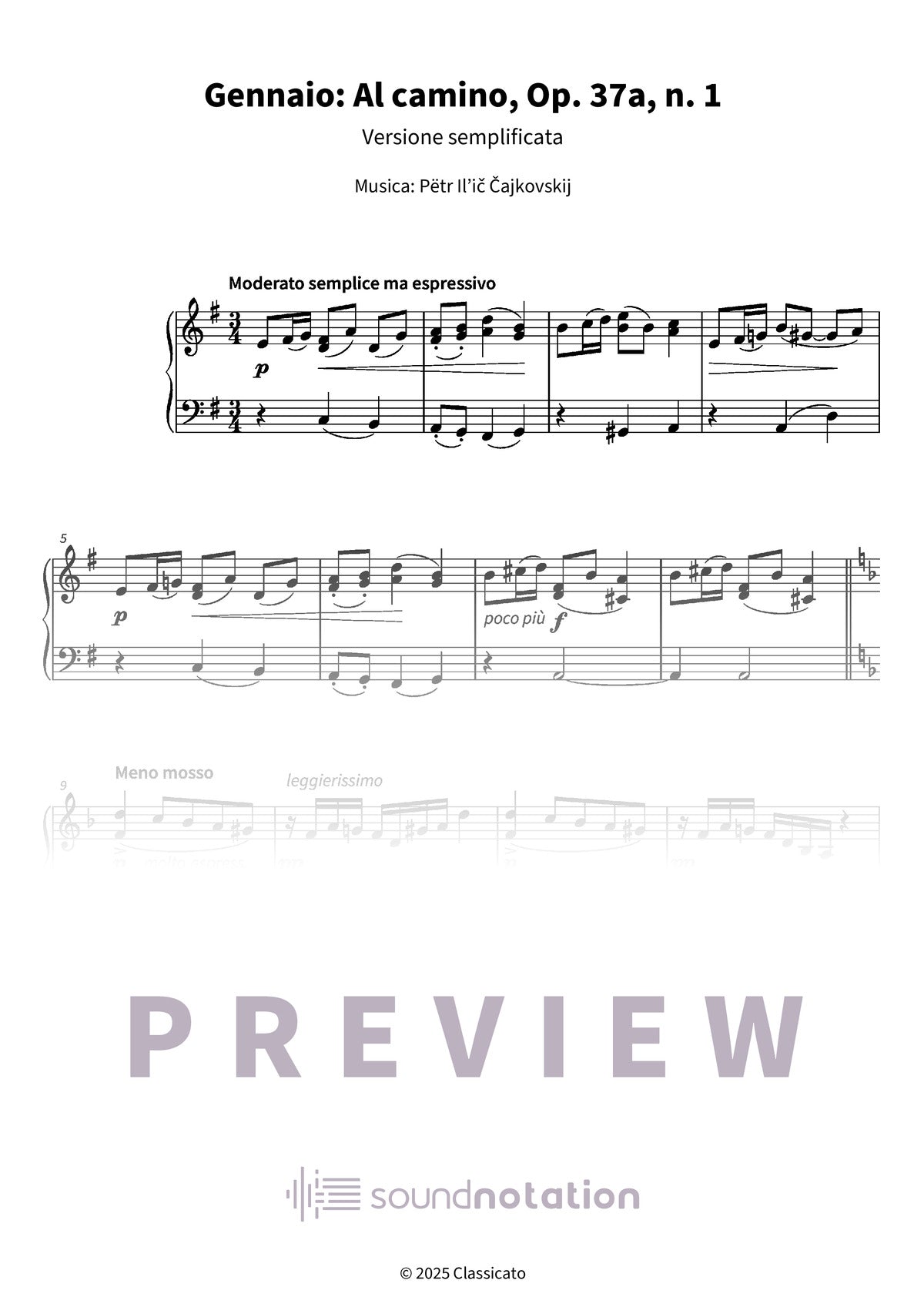Gennaio: Al camino - Preview Page 1
