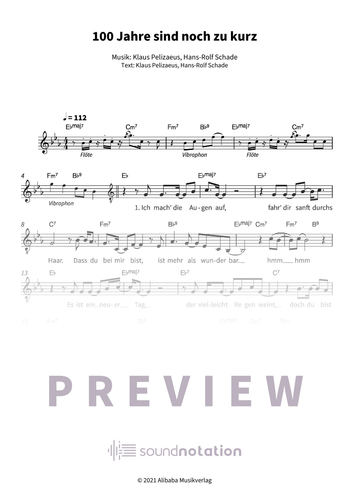 100 Jahre sind noch zu kurz - Preview Page 1