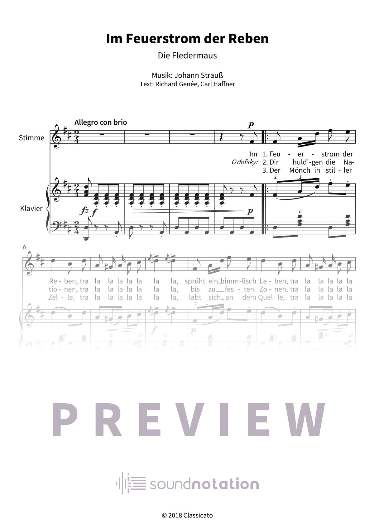 Im Feuerstrom der Reben - Preview Page 1