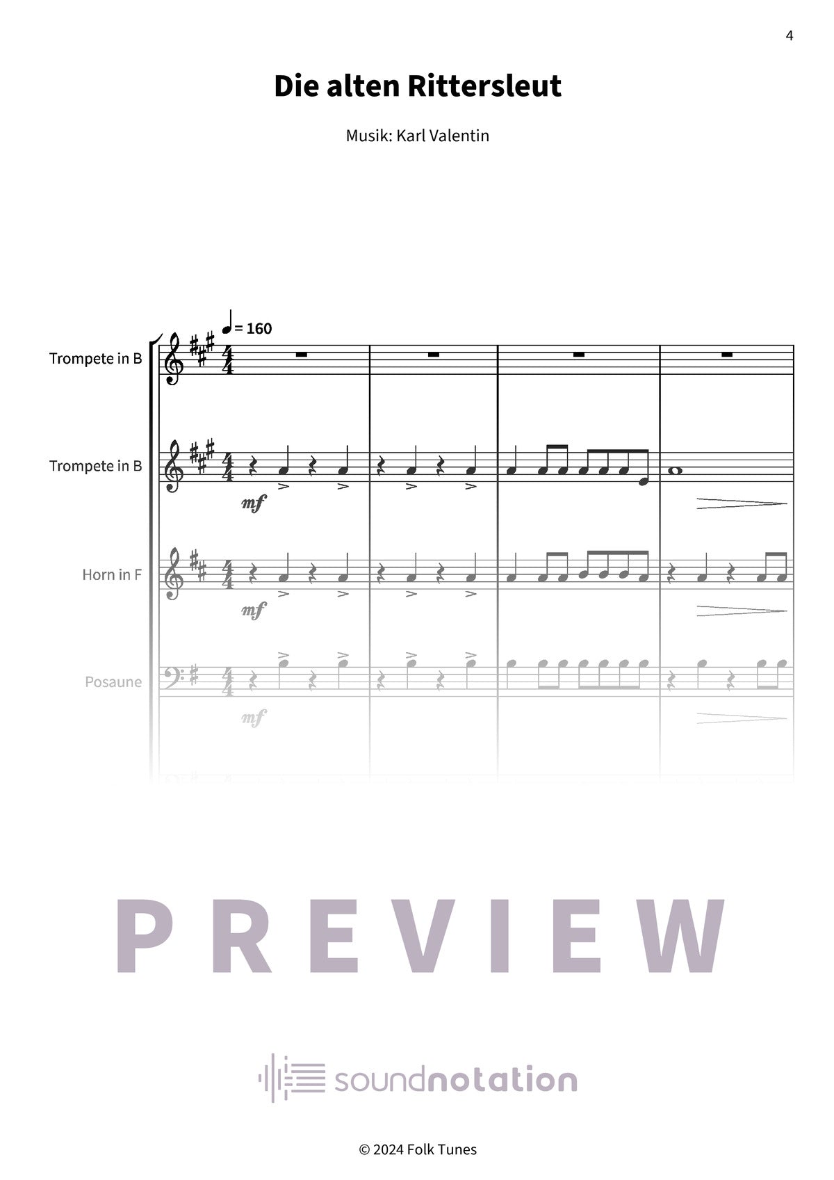 Die alten Rittersleut - Preview Page 1