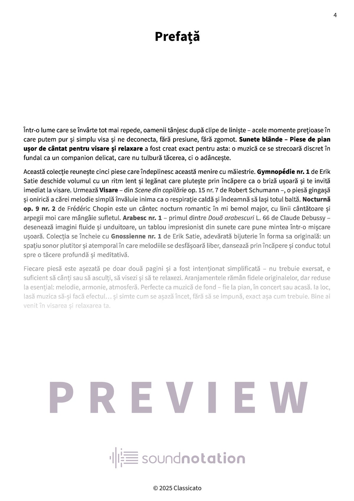 Sunete blânde - Preview Page 1