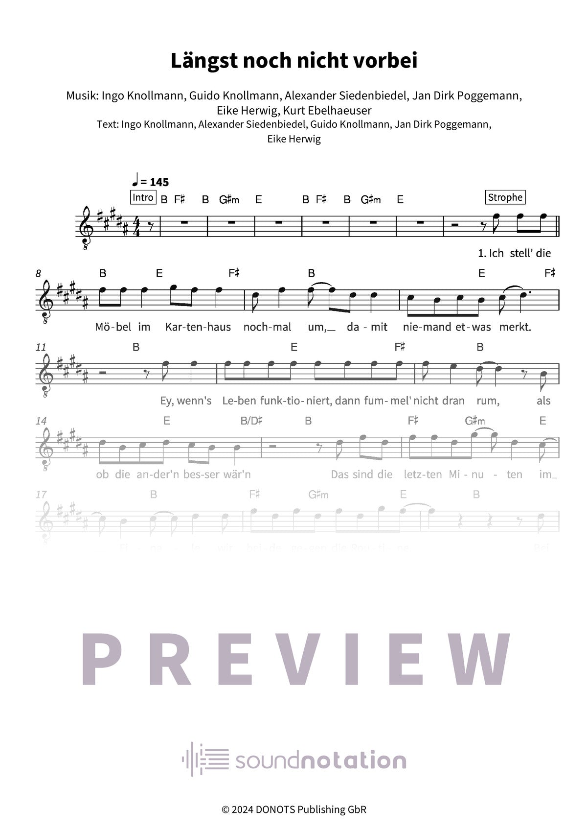 Längst noch nicht vorbei - Preview Page 1