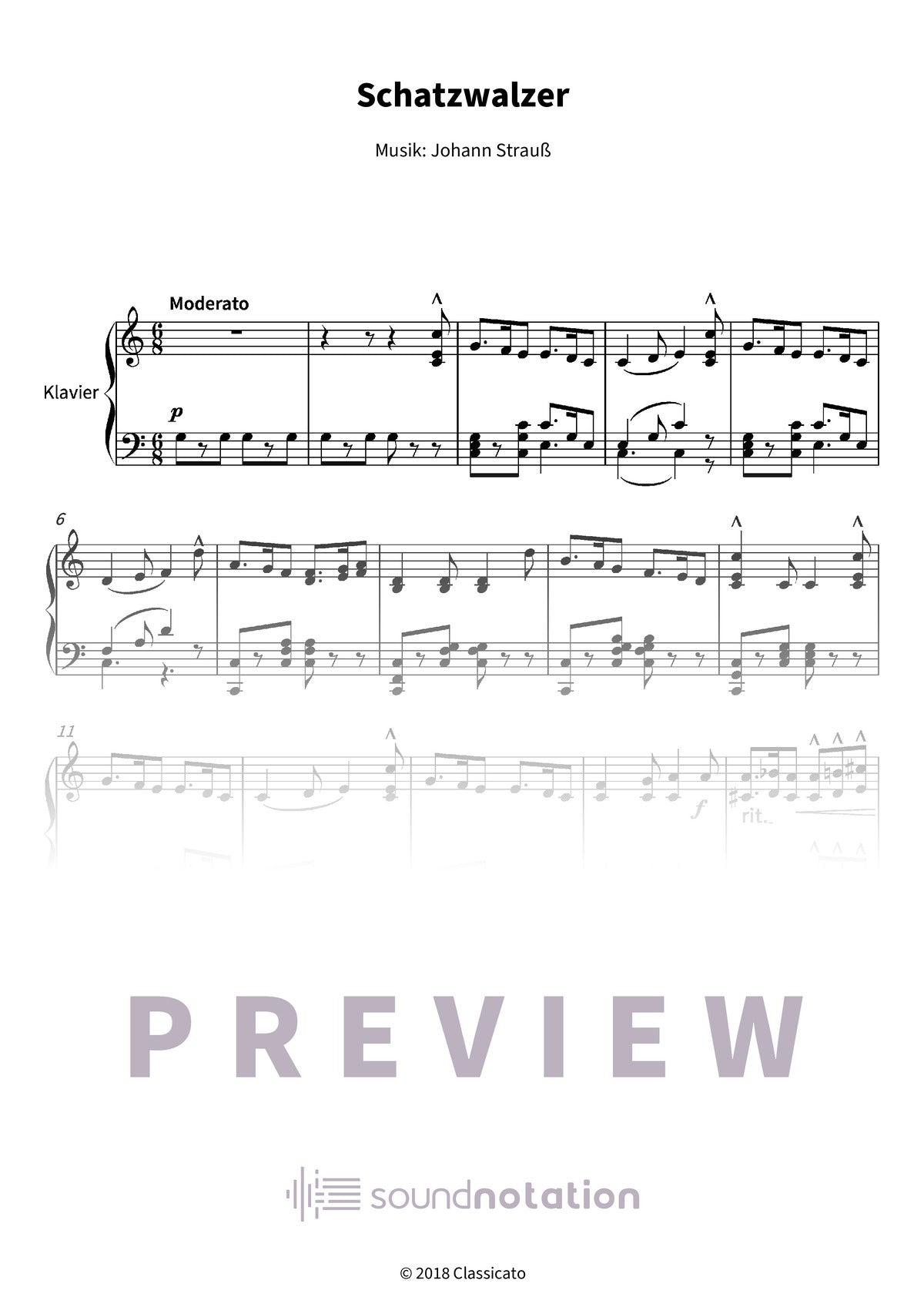 Schatzwalzer - Preview Page 1
