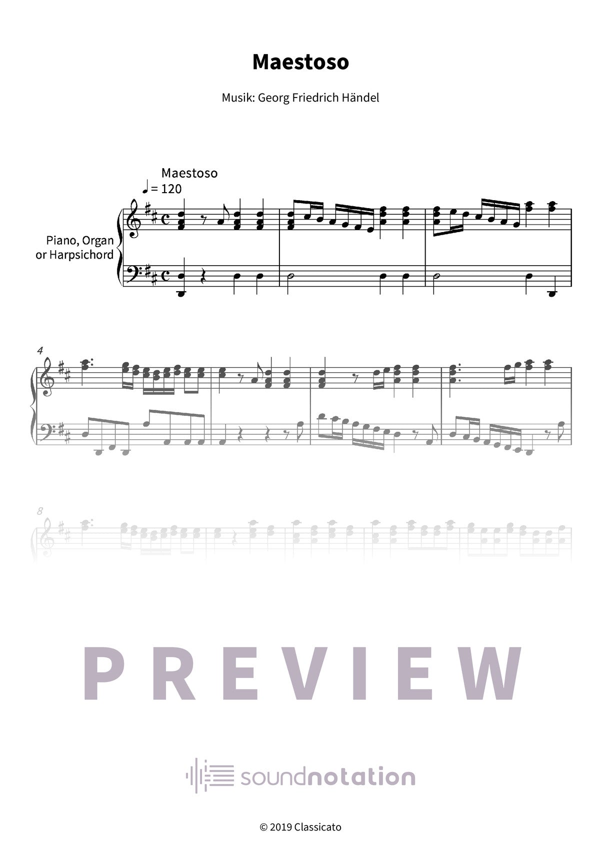 Maestoso - Preview Page 1