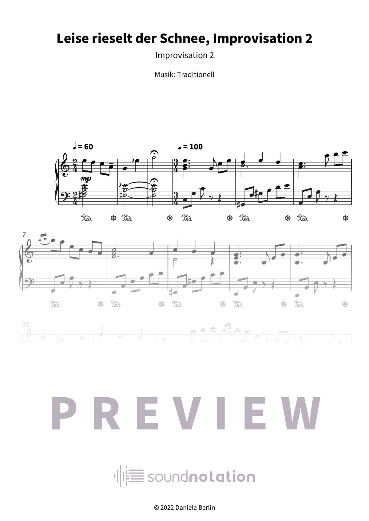 Leise rieselt der Schnee - Preview Page 1