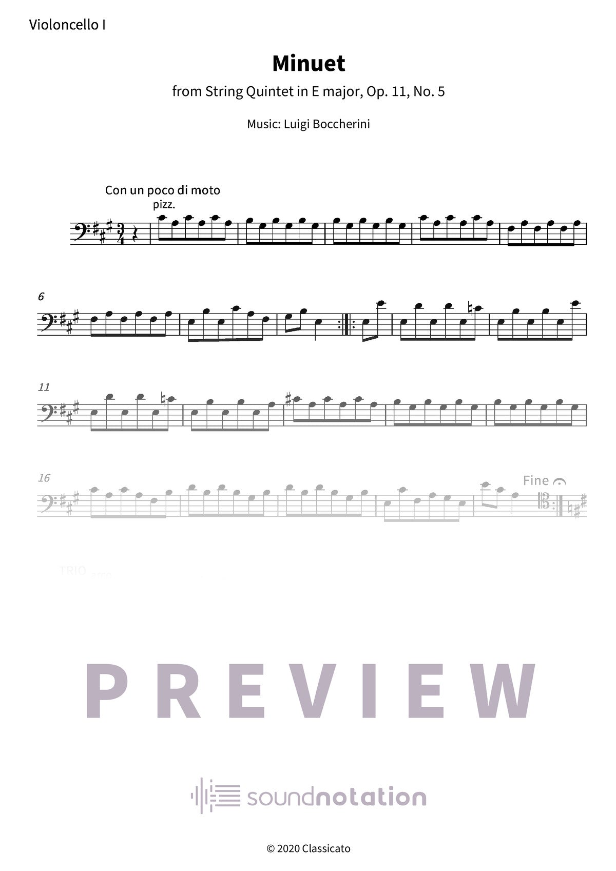 Minuet - Preview Page 1