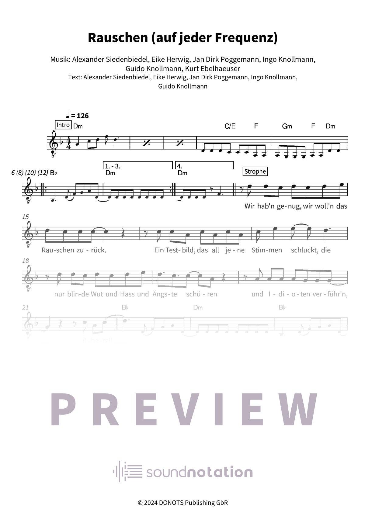 Rauschen (auf jeder Frequenz) - Preview Page 1