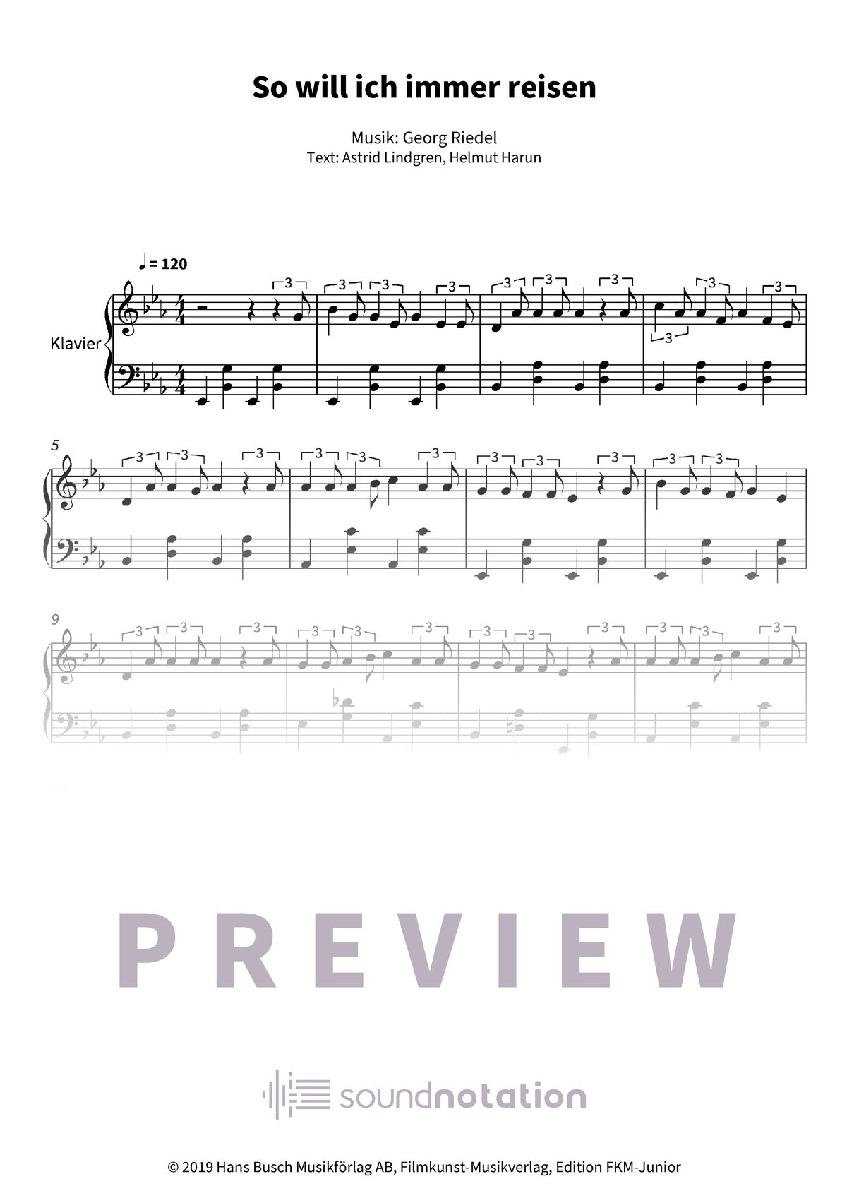 So will ich immer reisen - Preview Page 1