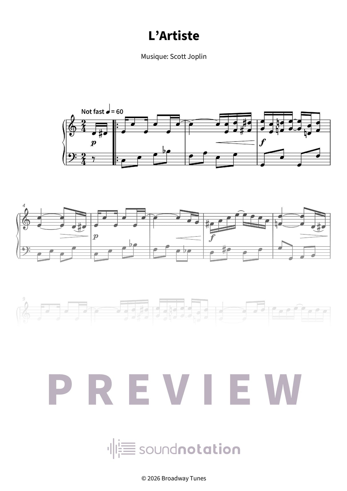 L’Artiste - Preview Page 1