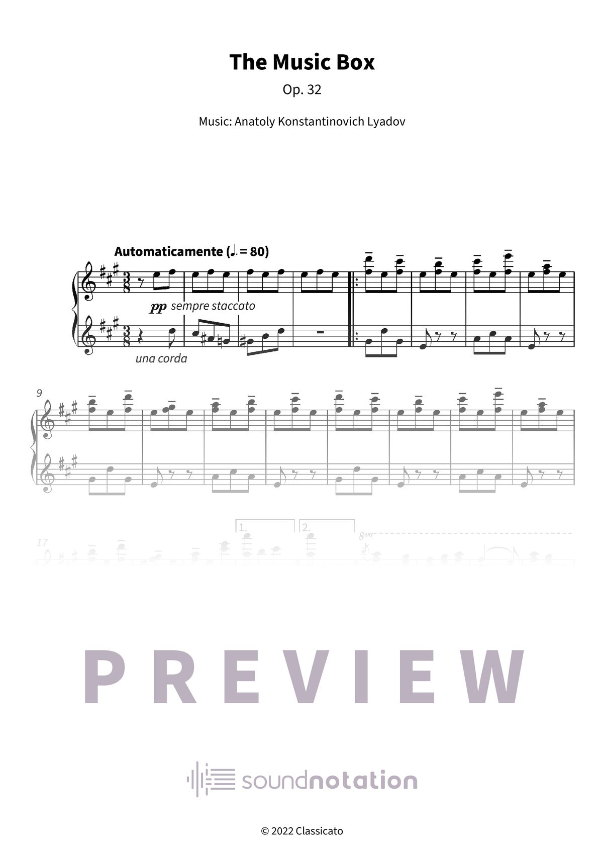 The Music Box - Preview Page 1
