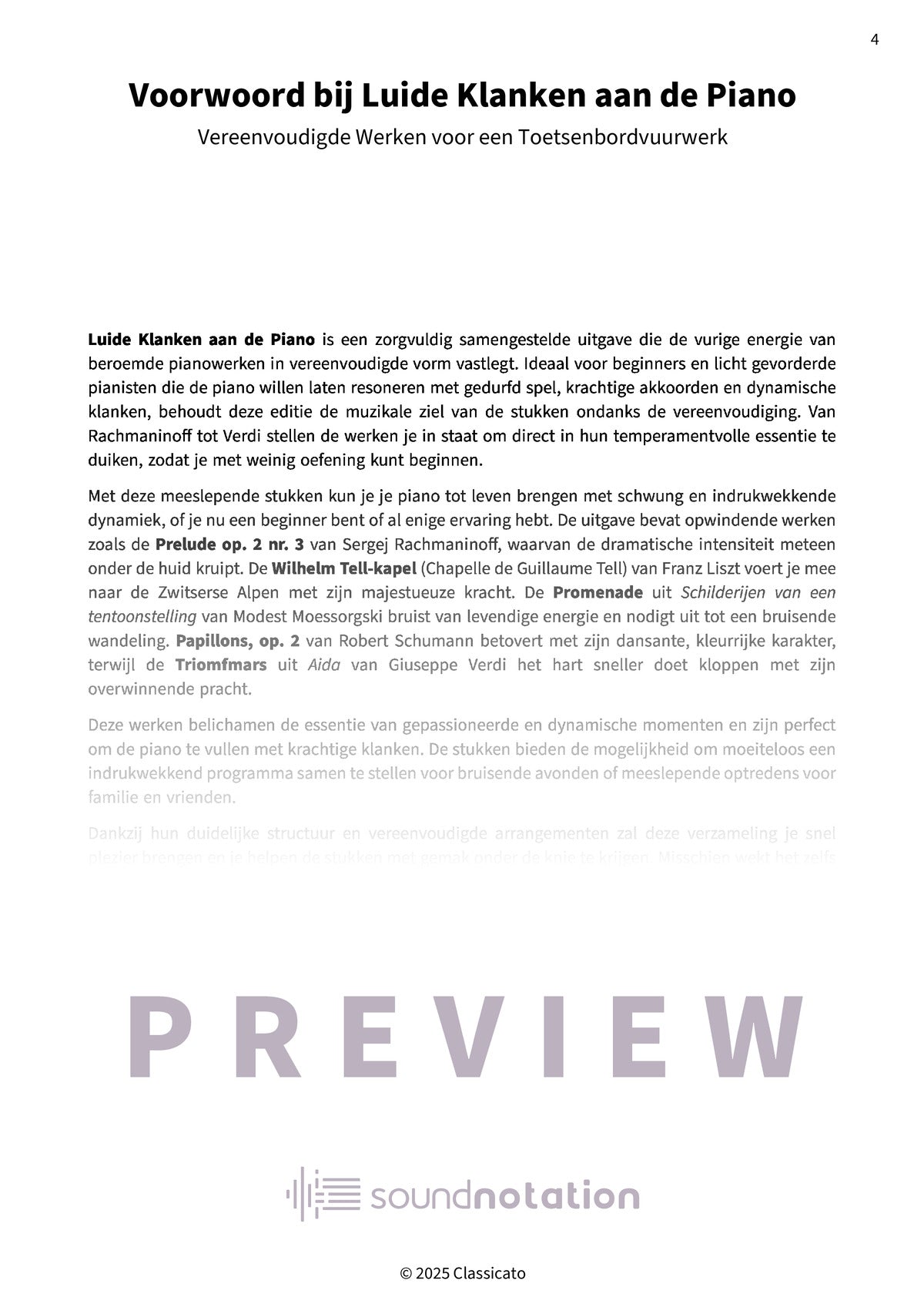 Luide Klanken aan de Piano - Preview Page 1