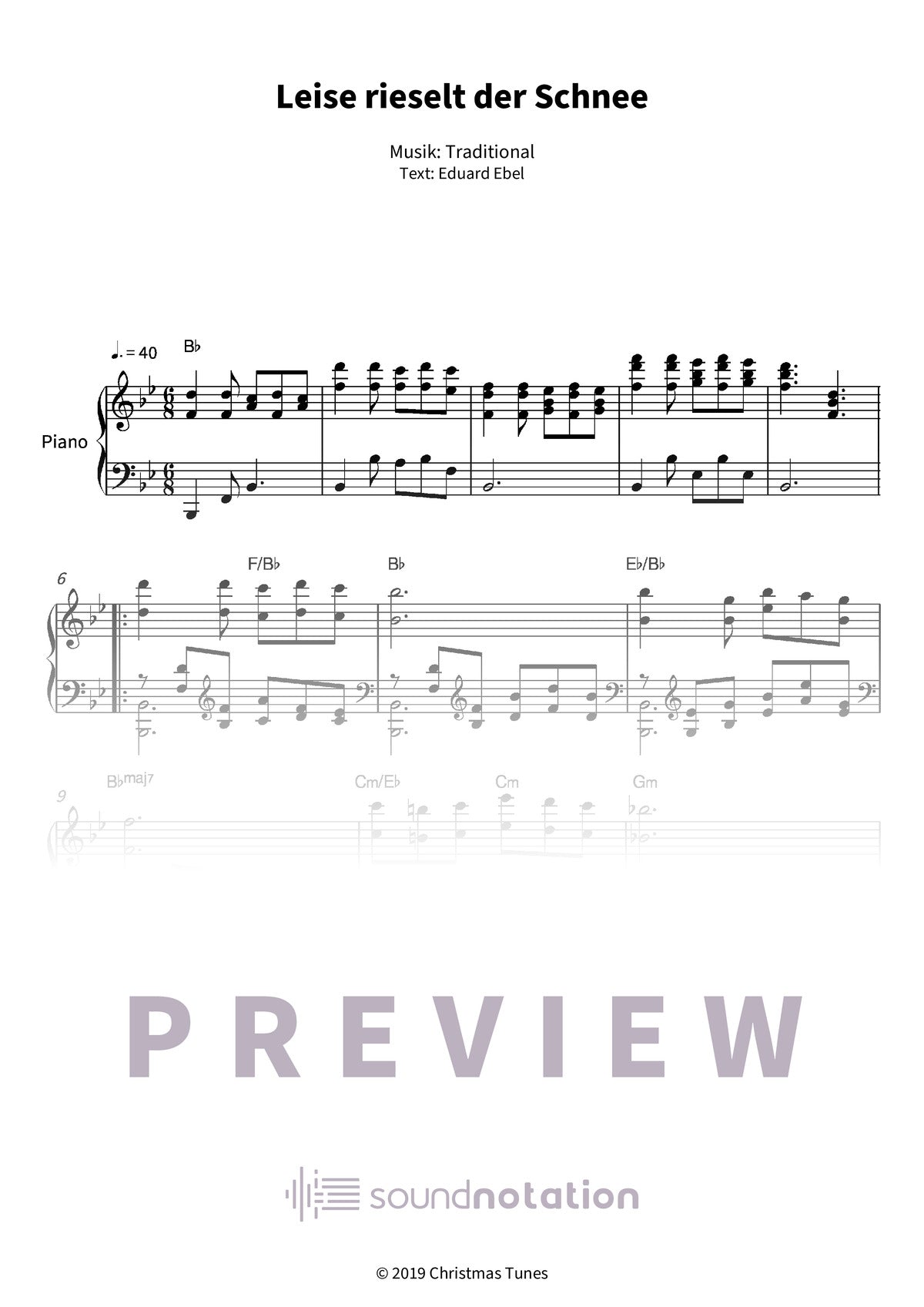 Leise rieselt der Schnee - Preview Page 1
