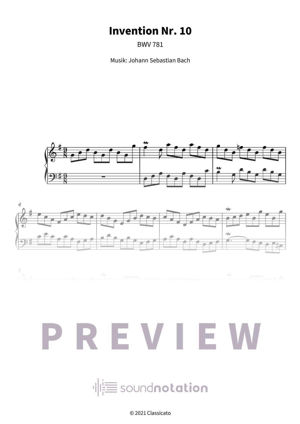 Invention Nr. 10 - Preview Page 1