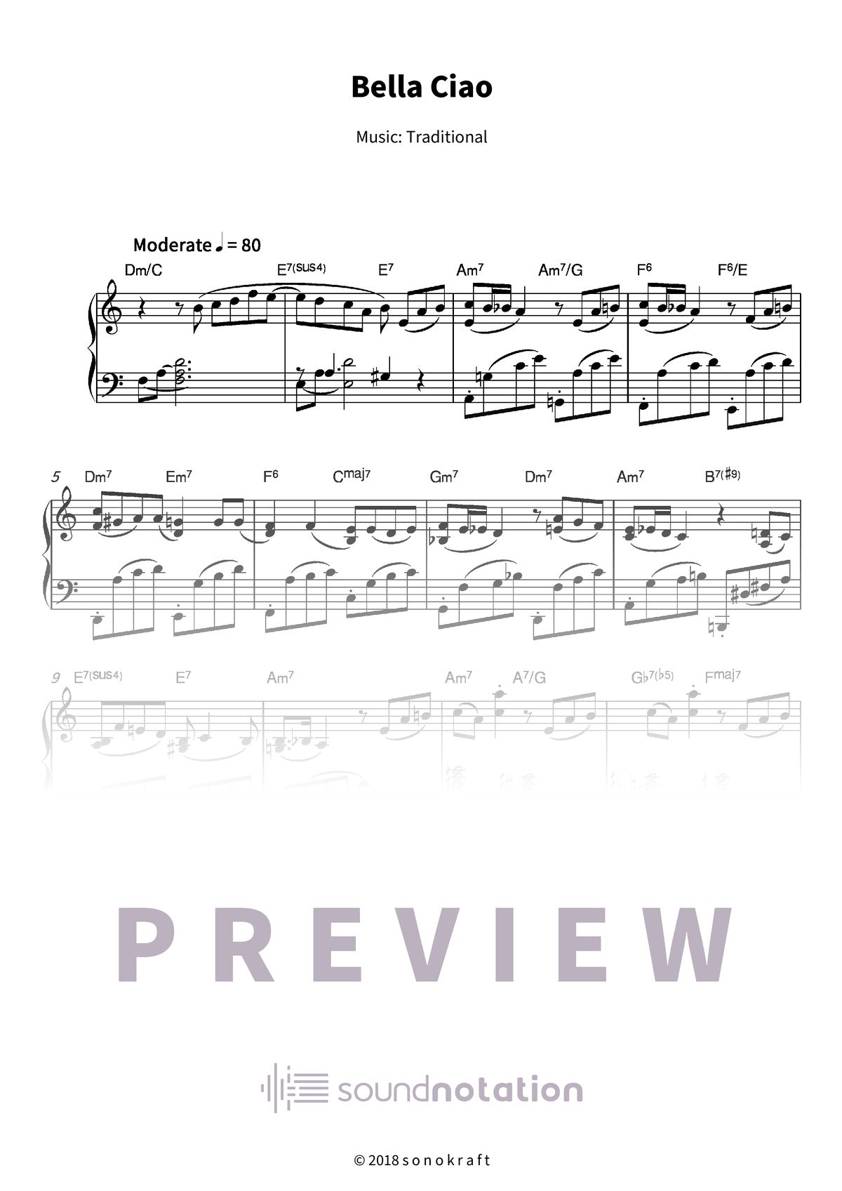Bella Ciao - Preview Page 1