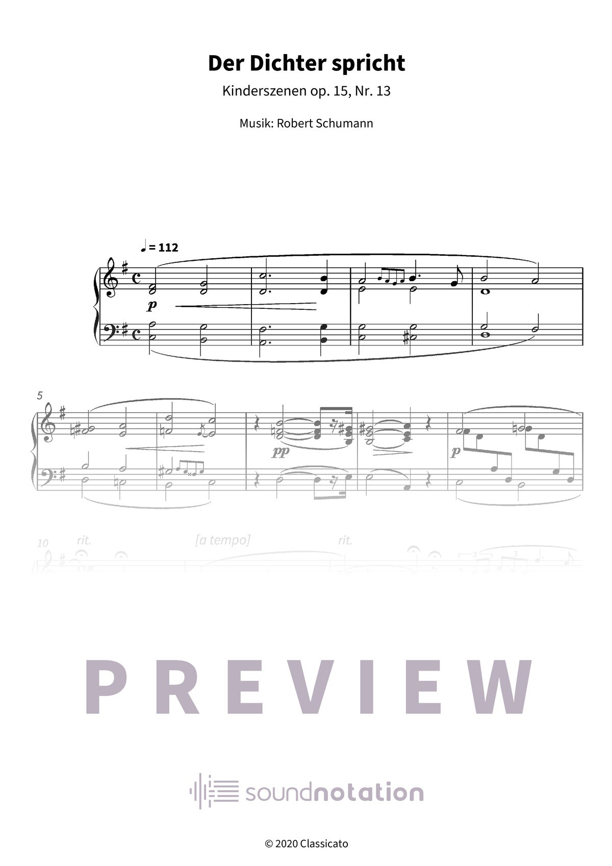 Der Dichter spricht - Preview Page 1
