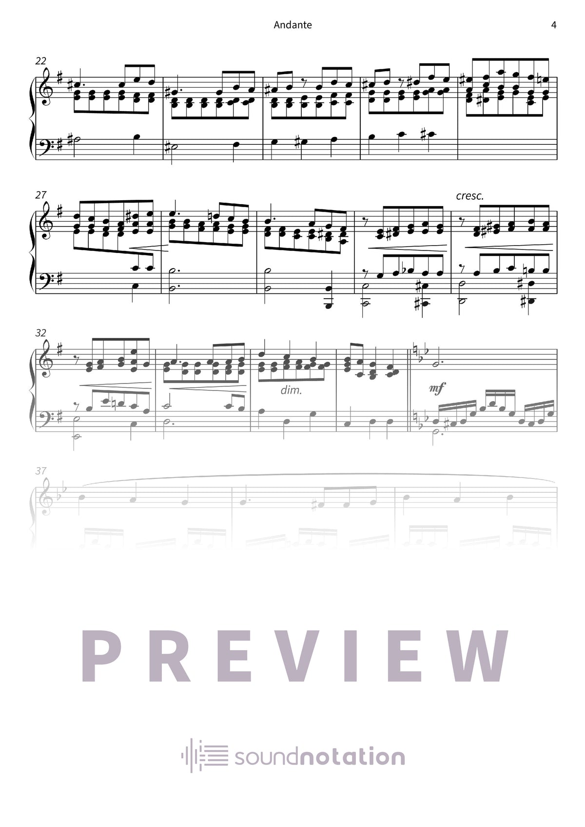 Andante - Preview Page 2