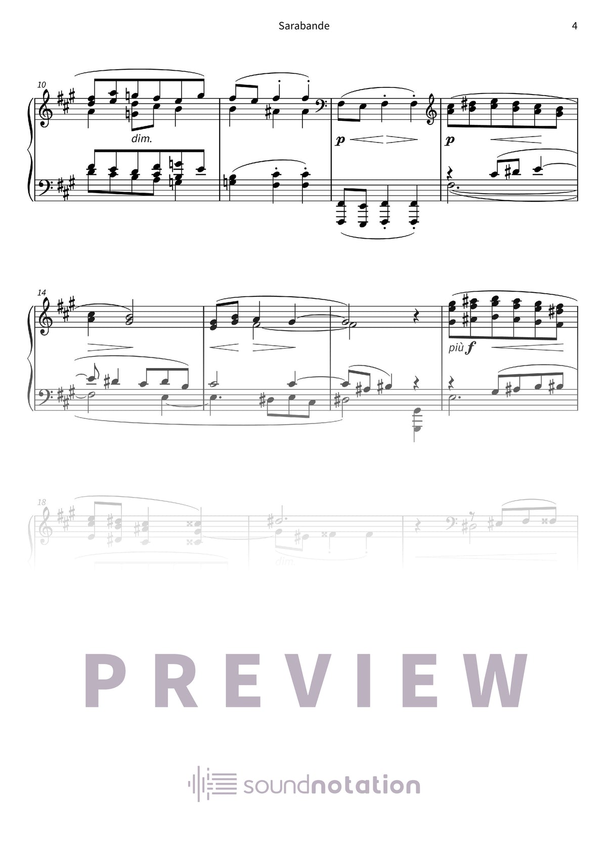 Sarabande - Preview Page 2