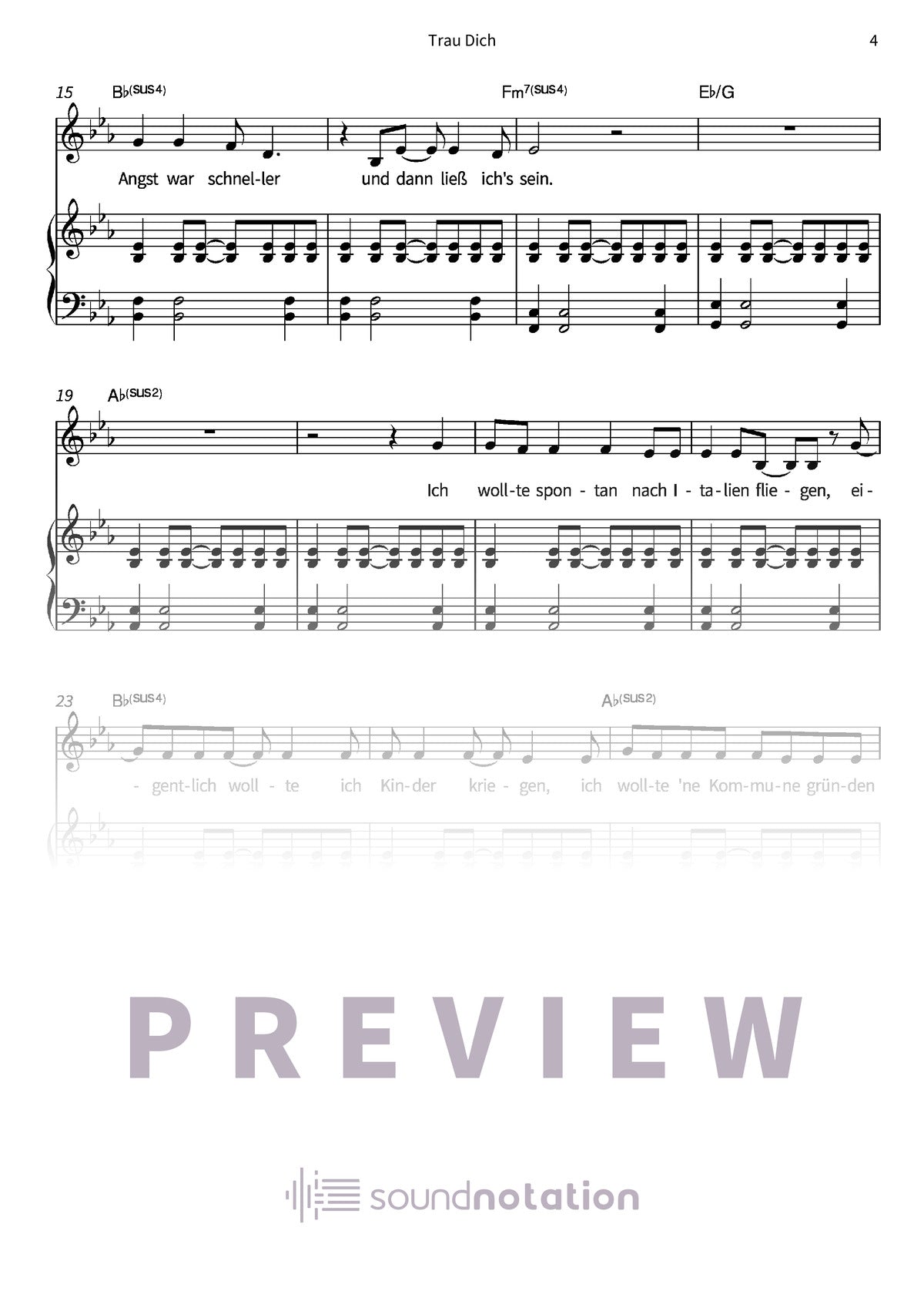 Trau Dich - Preview Page 2