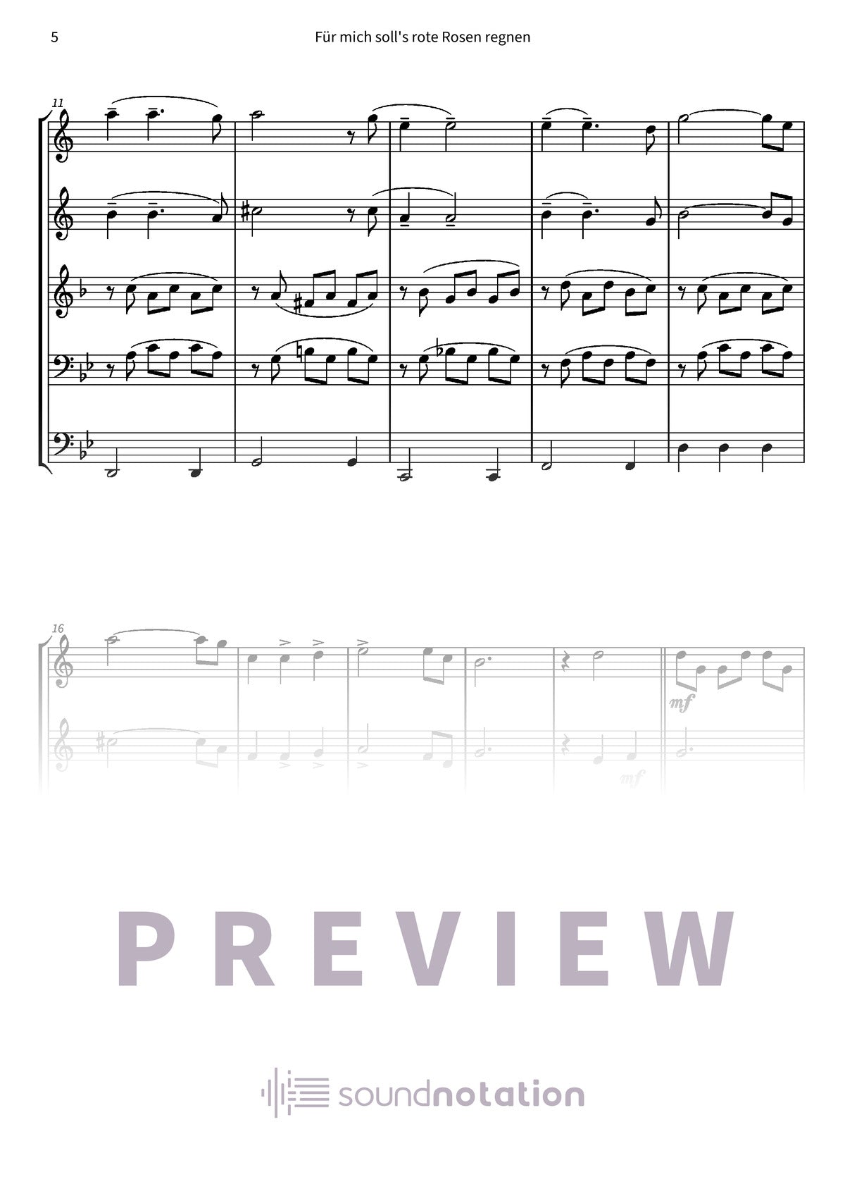 Für mich soll's rote Rosen regnen - Preview Page 2