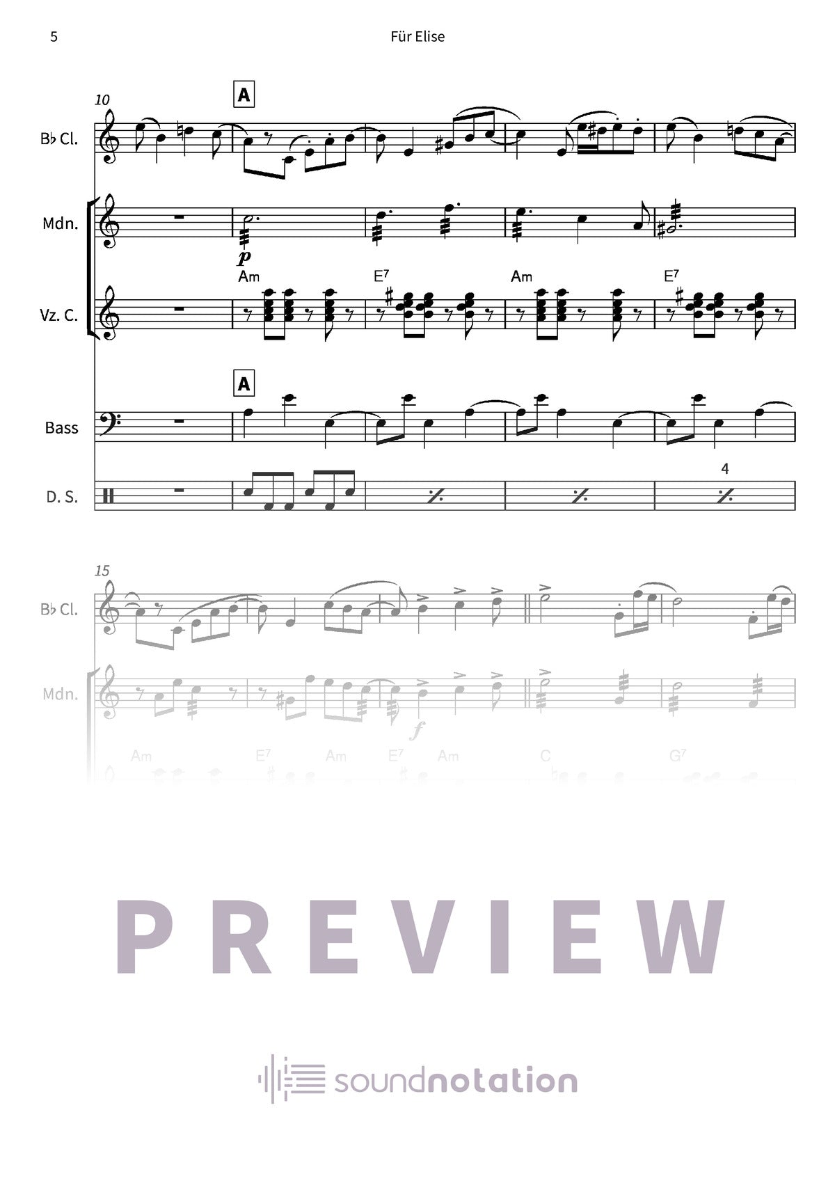 Für Elise - Preview Page 2