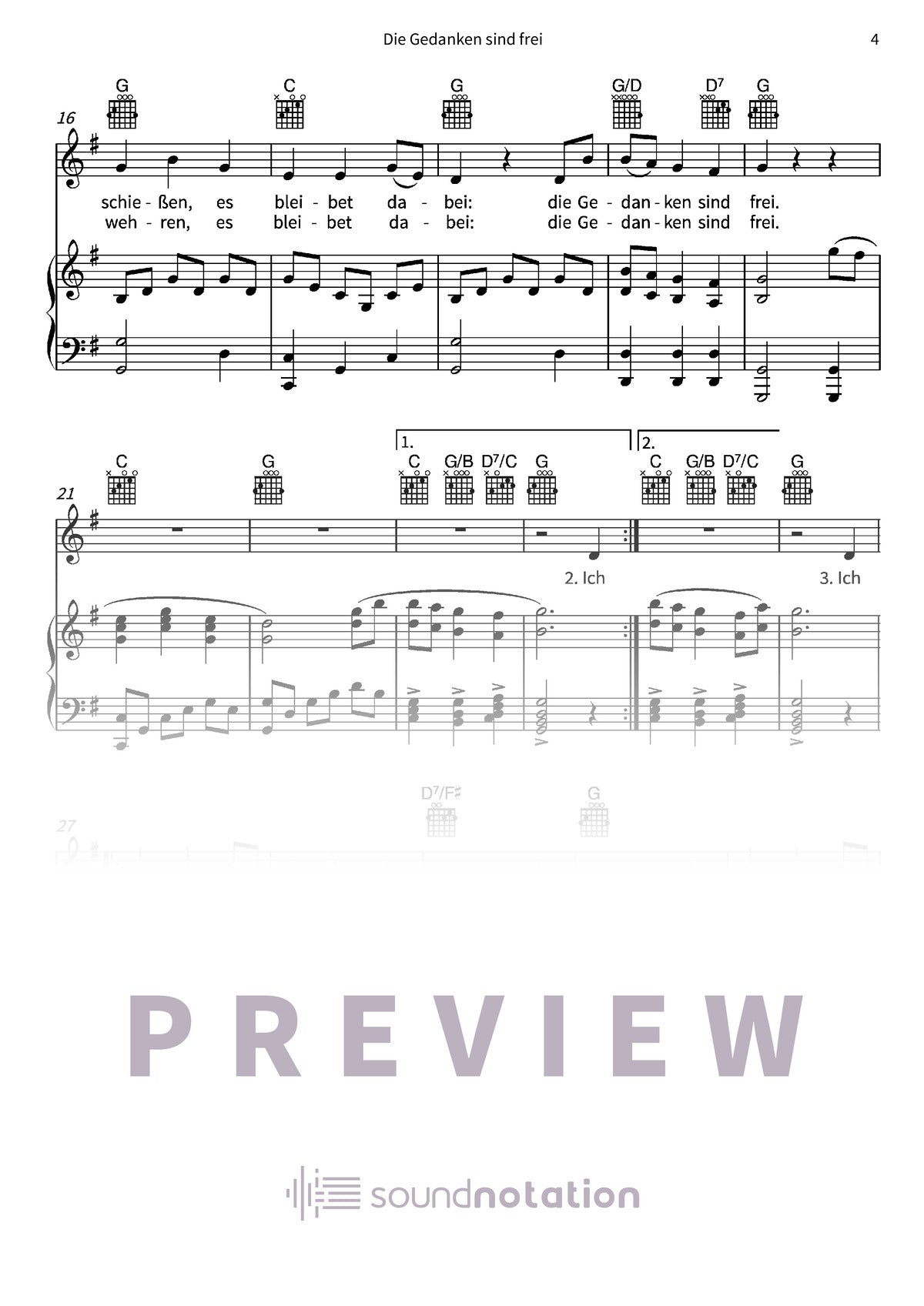 Die Gedanken sind frei - Preview Page 2