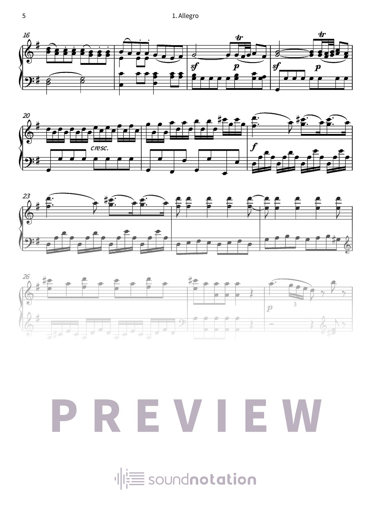 Una pequeña música nocturna - Preview Page 2