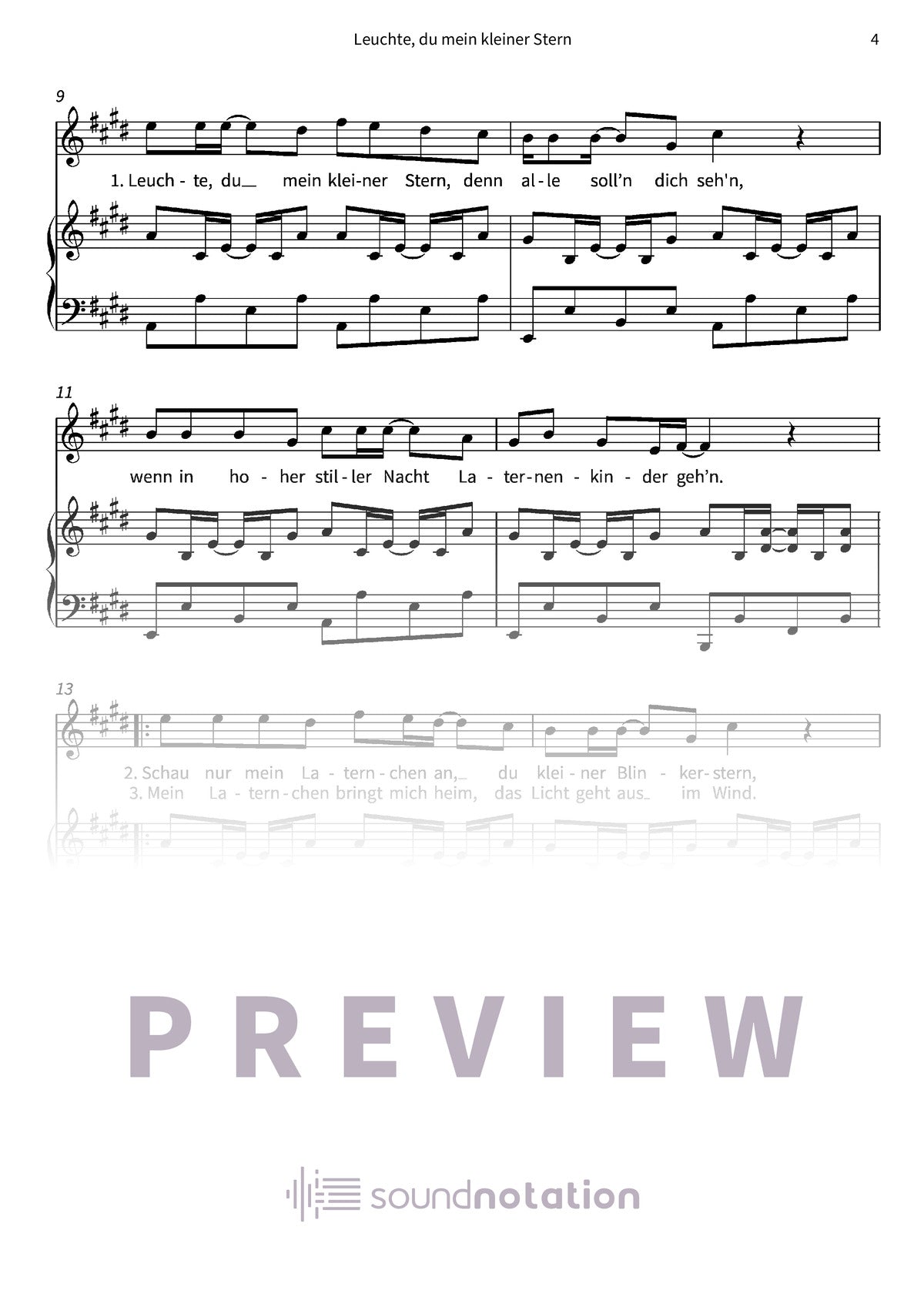 Leuchte, du mein kleiner Stern - Preview Page 2