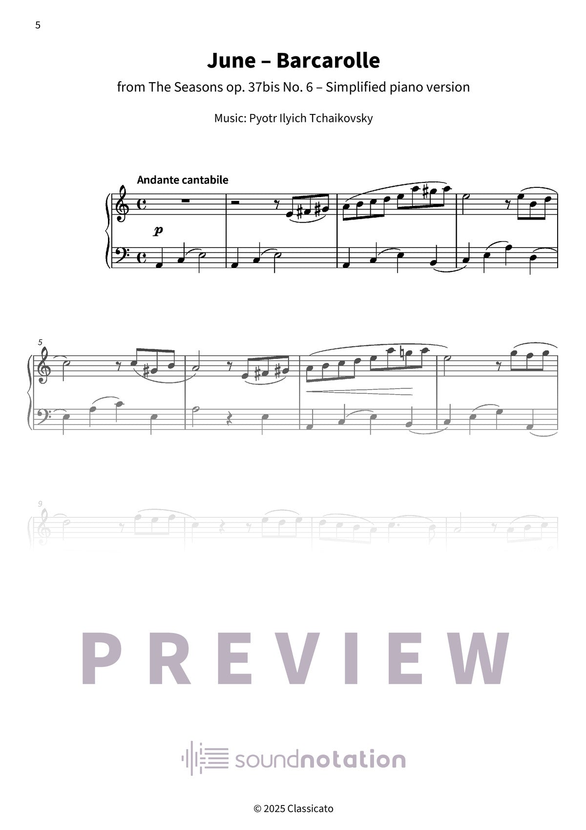 Raindrops at the Piano - Preview Page 2
