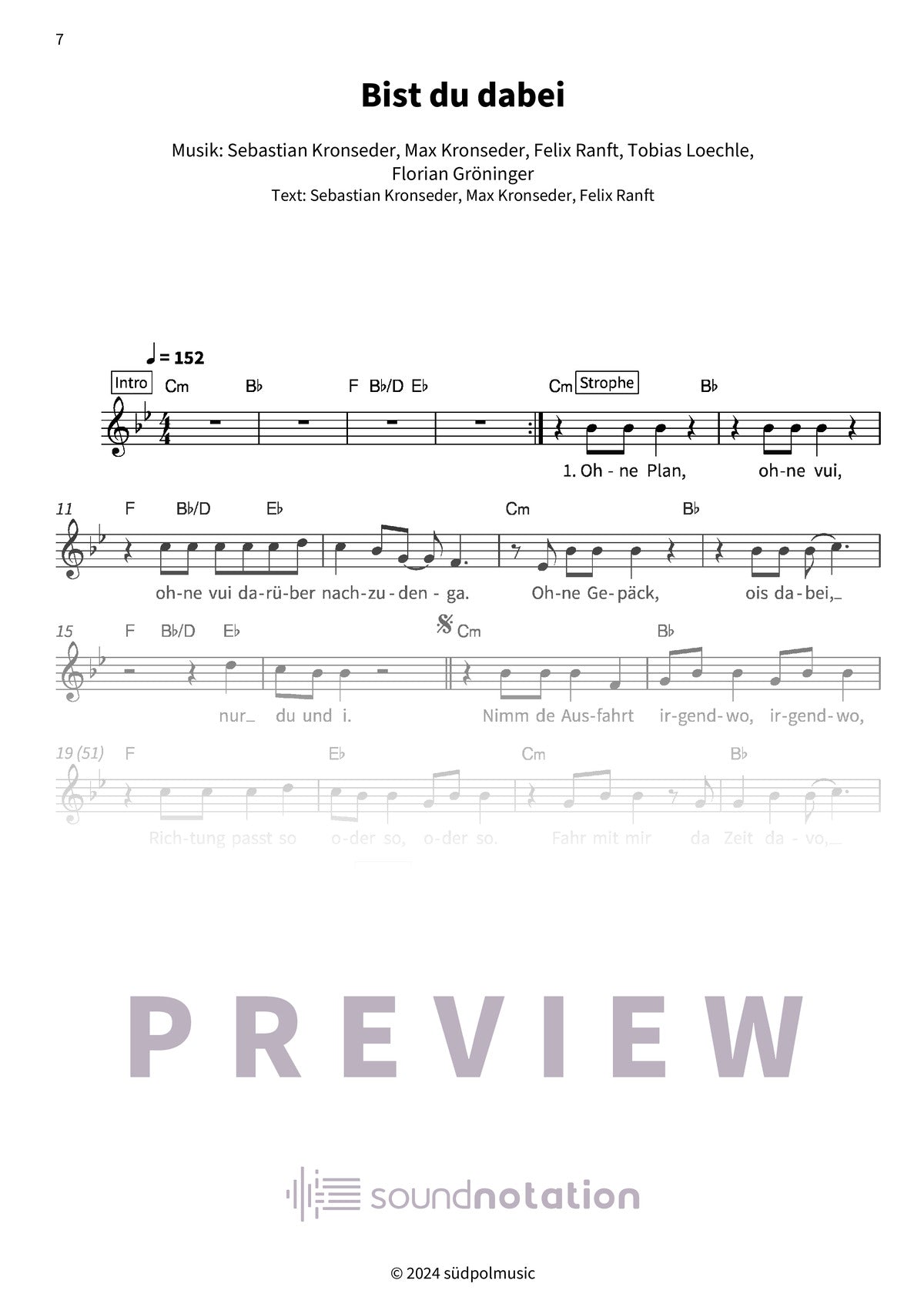Bayrische Popmusik - Preview Page 2