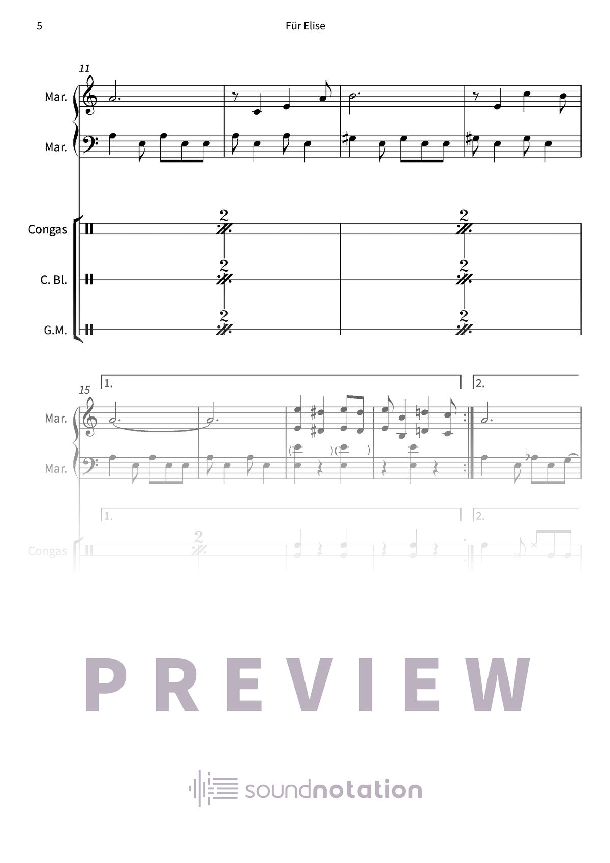 Für Elise - Preview Page 2