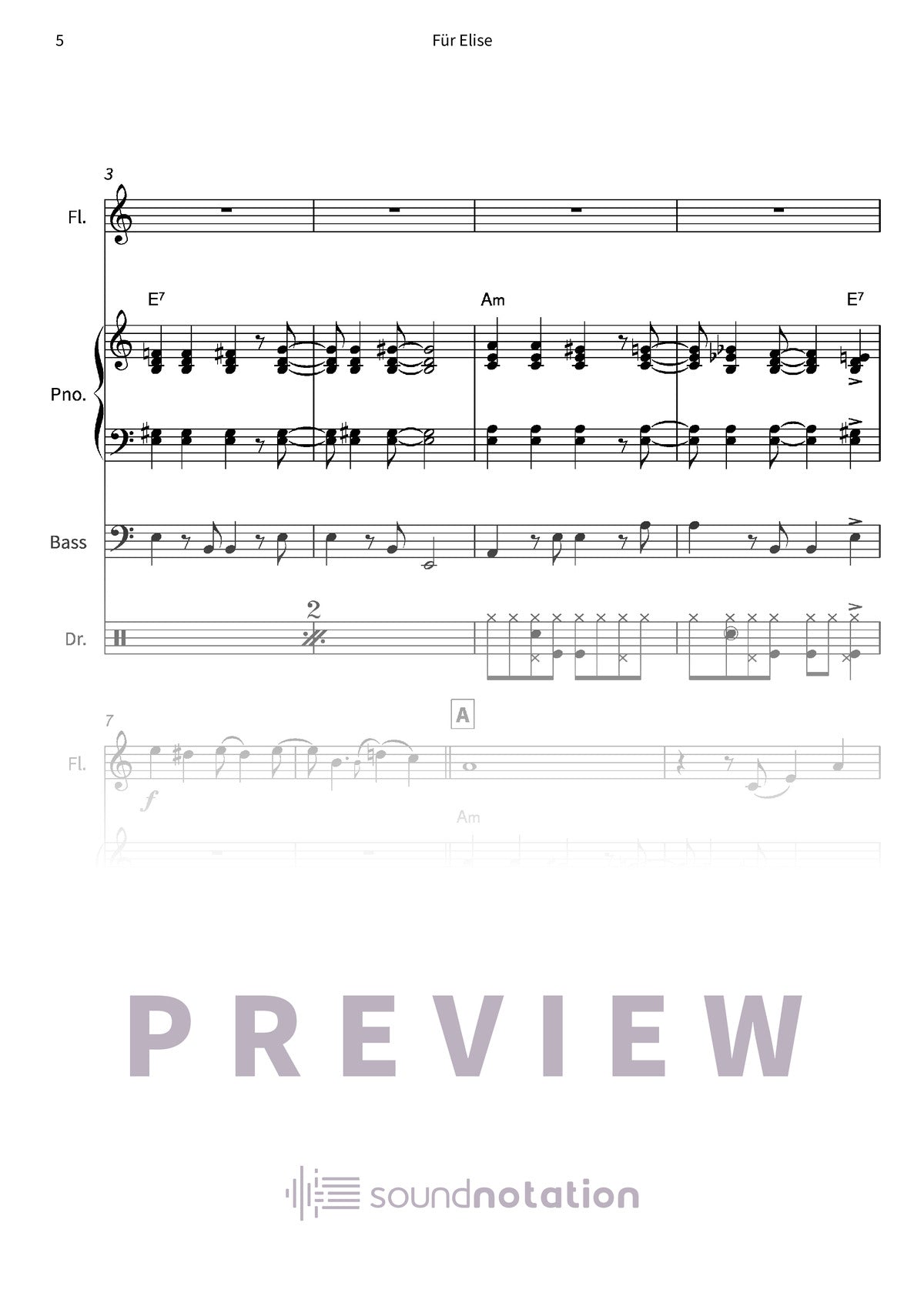 Für Elise - Preview Page 2