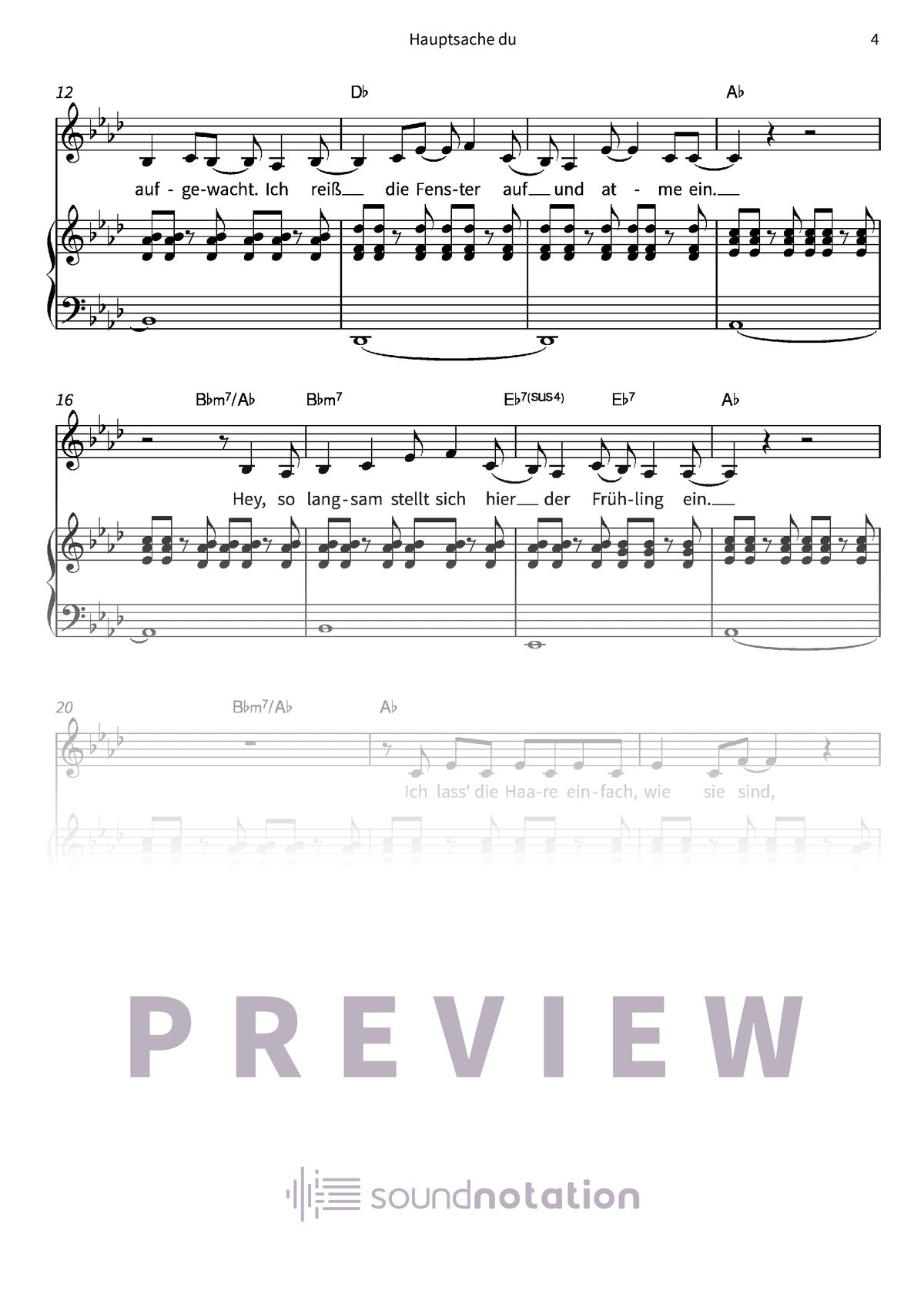 Hauptsache du - Preview Page 2