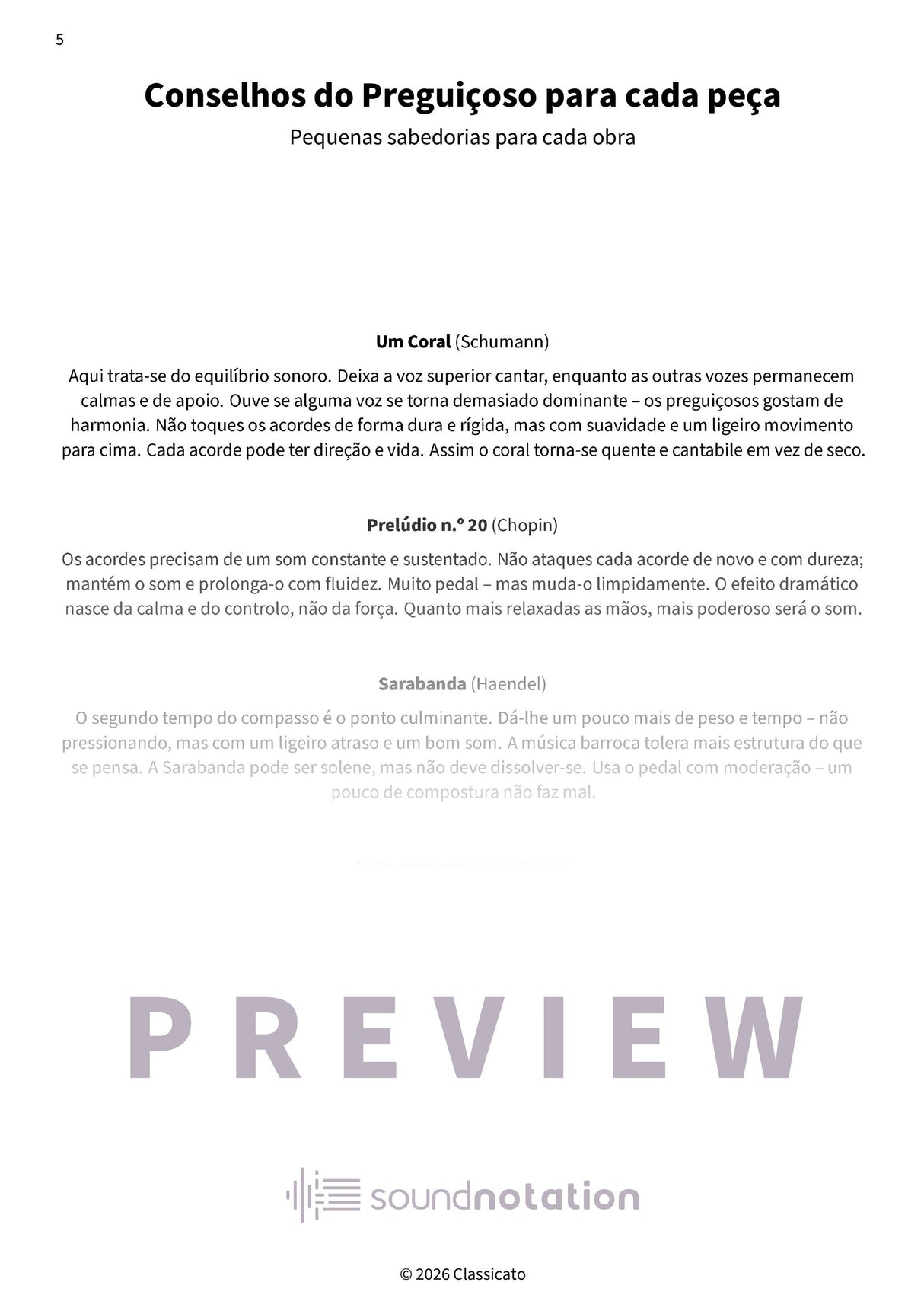 Peças lentas para pianistas preguiçosos - Preview Page 2