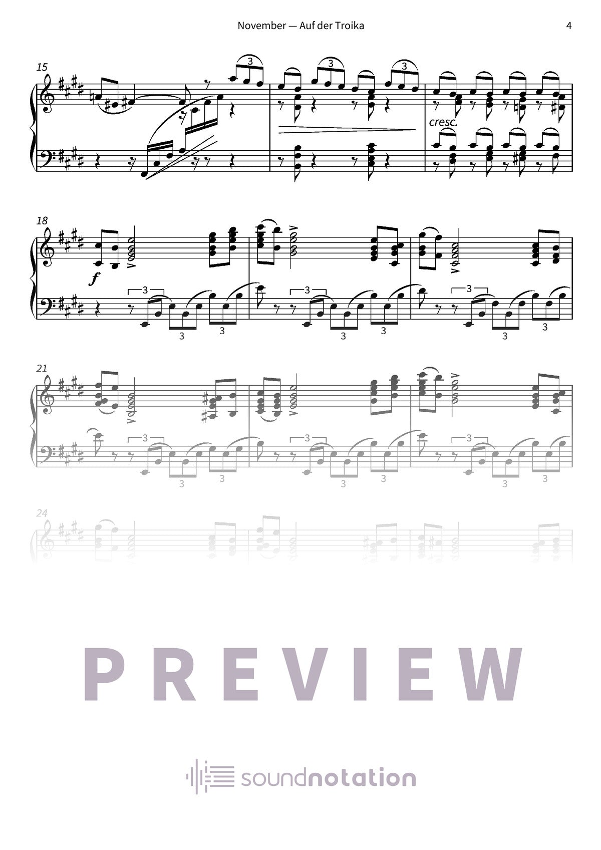 November — Auf der Troika - Preview Page 2