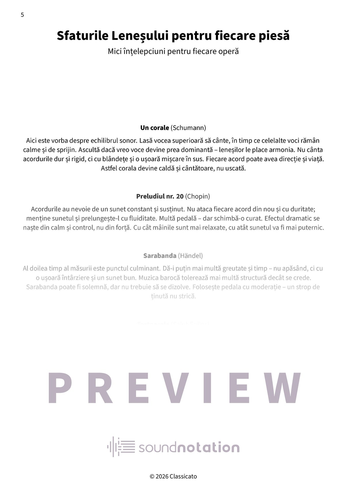 Piese lente pentru pianiști leneși - Preview Page 2