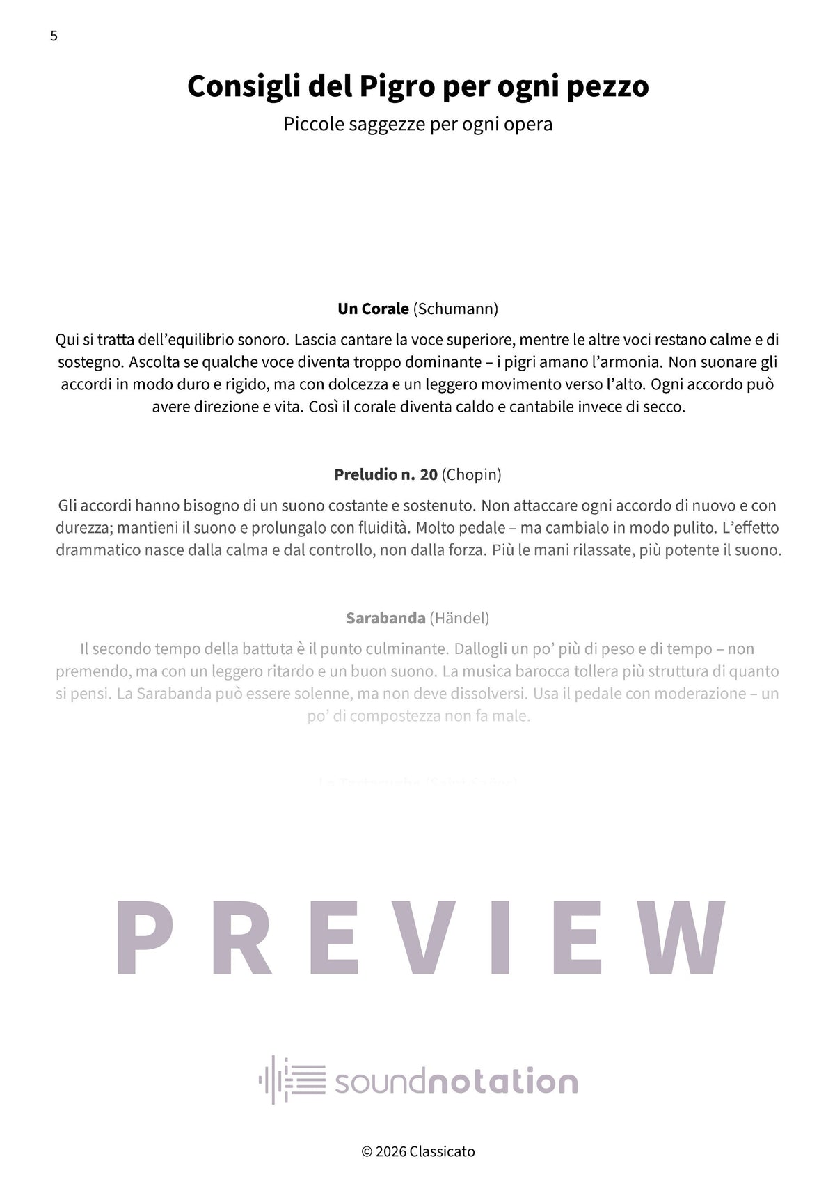 Pezzi lenti per pianisti pigri - Preview Page 2