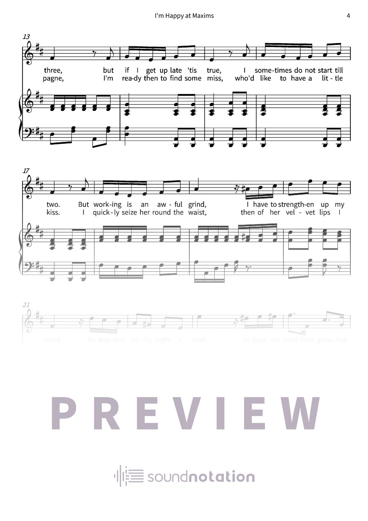 I'm Happy at Maxims - Preview Page 2