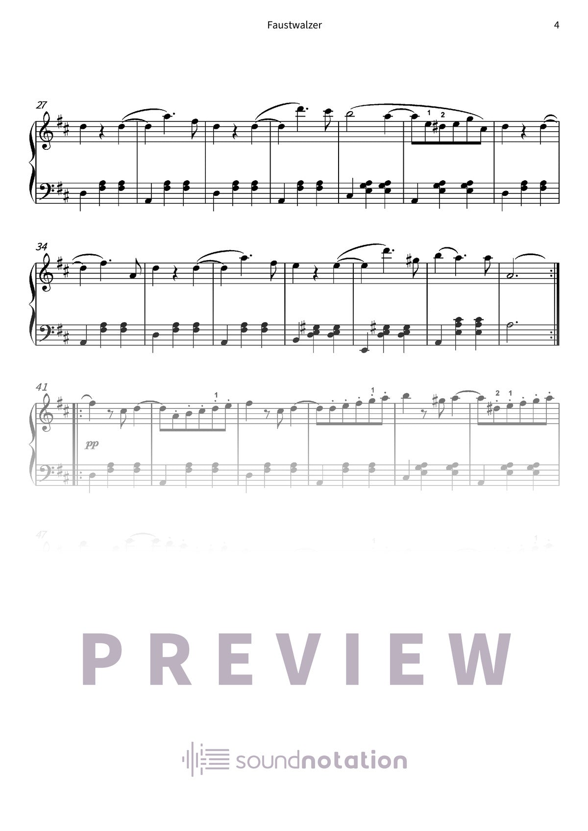 Faustwalzer - Preview Page 2