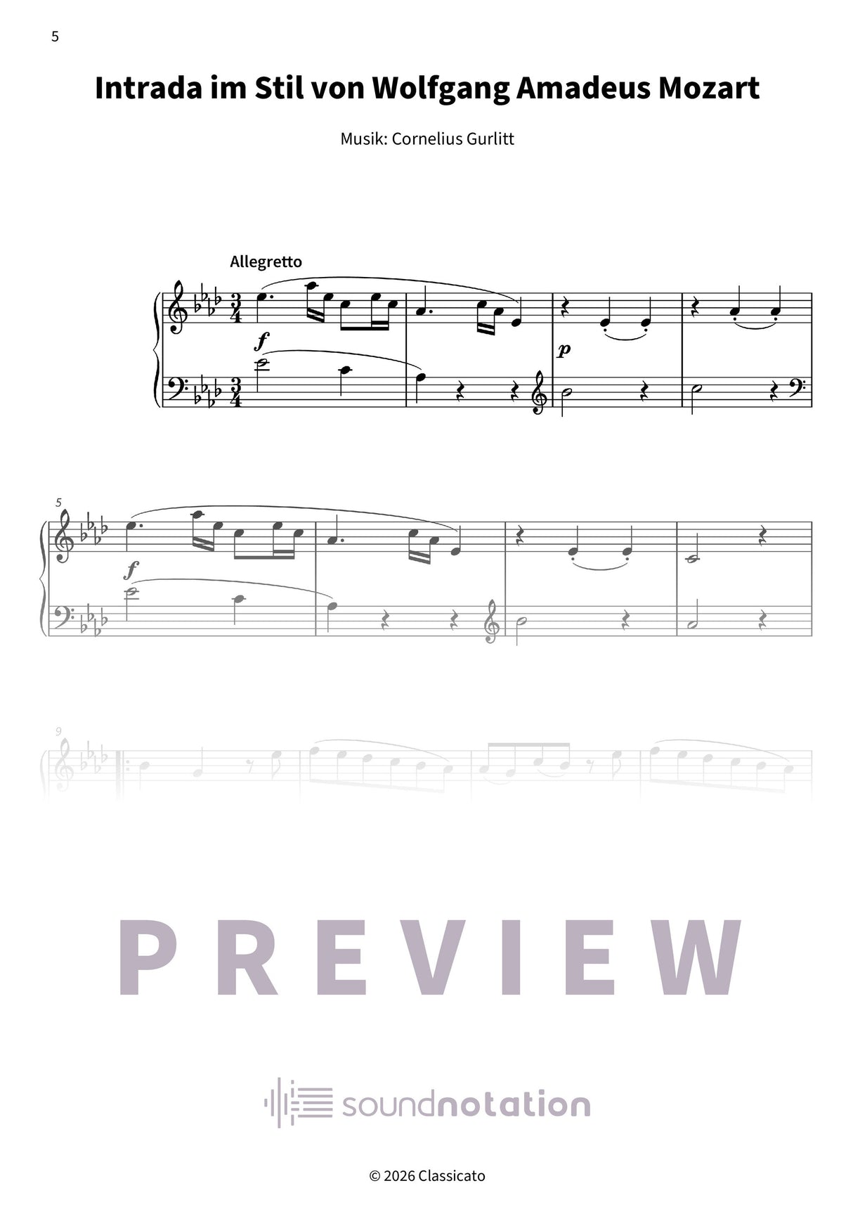 „Ach du lieber Augustin“ op. 115 - Preview Page 2