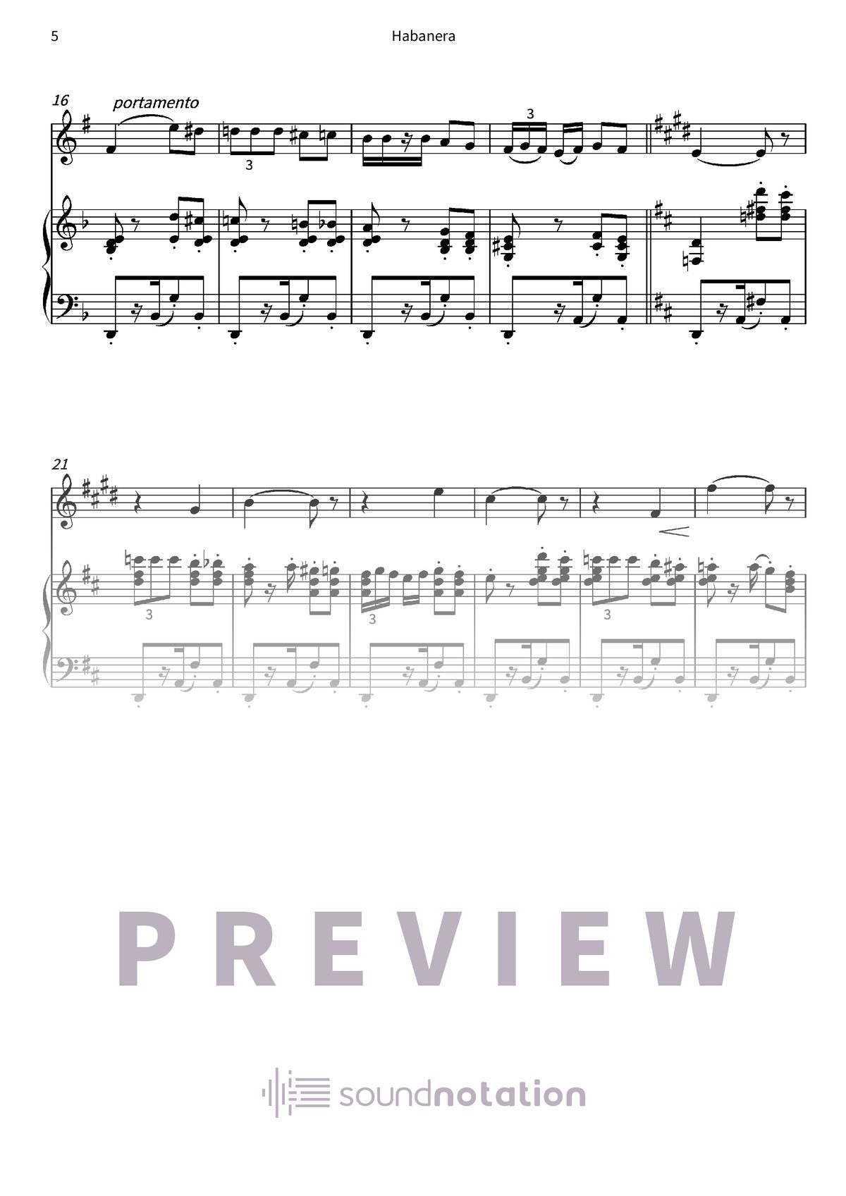 Habanera - Preview Page 2