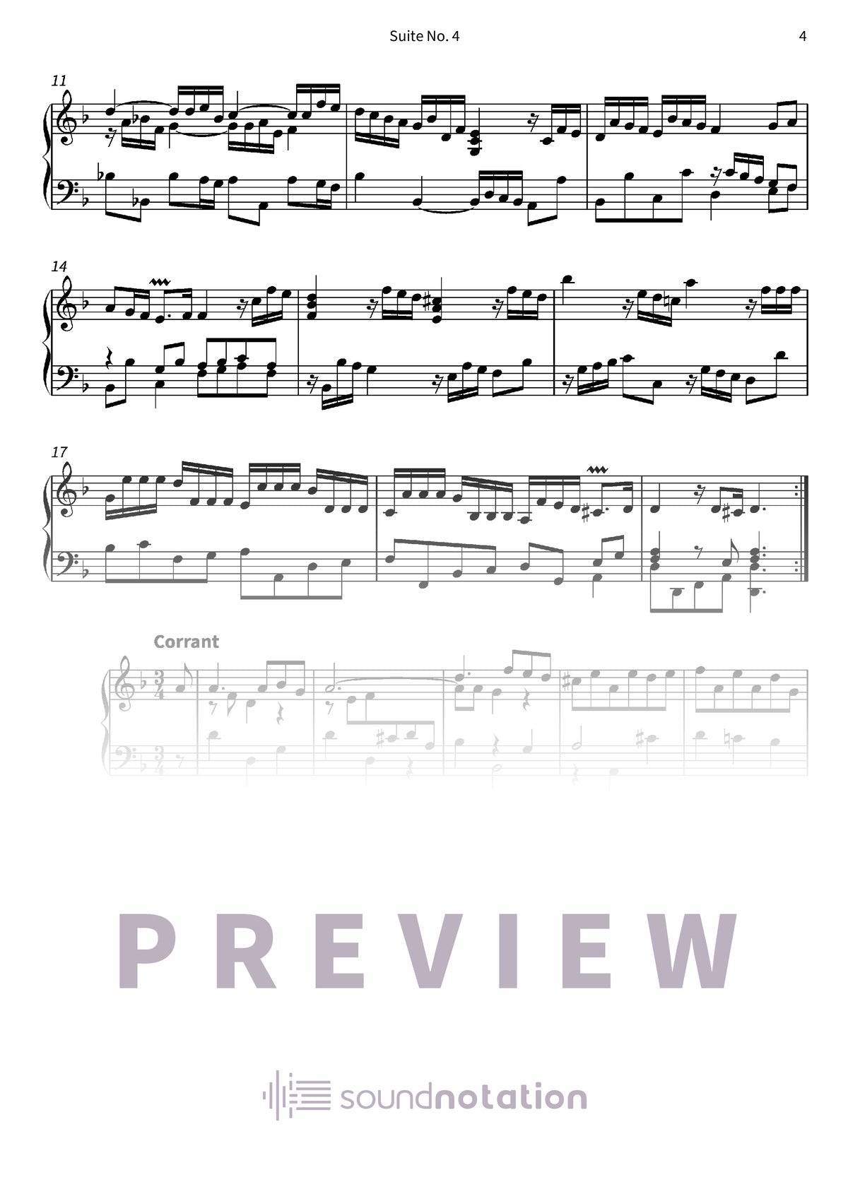 Suite No. 4 - Preview Page 2