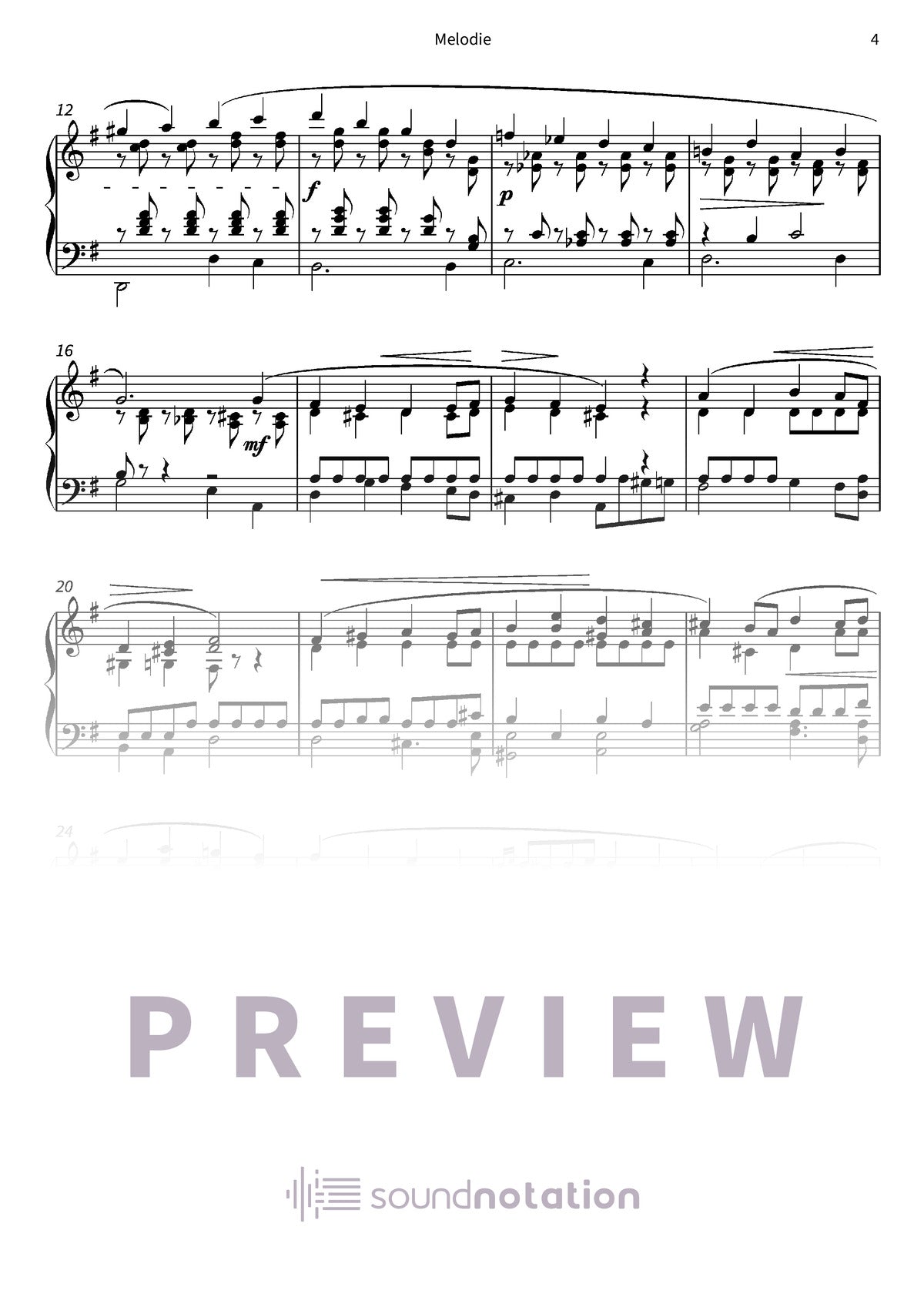 Melodie - Preview Page 2